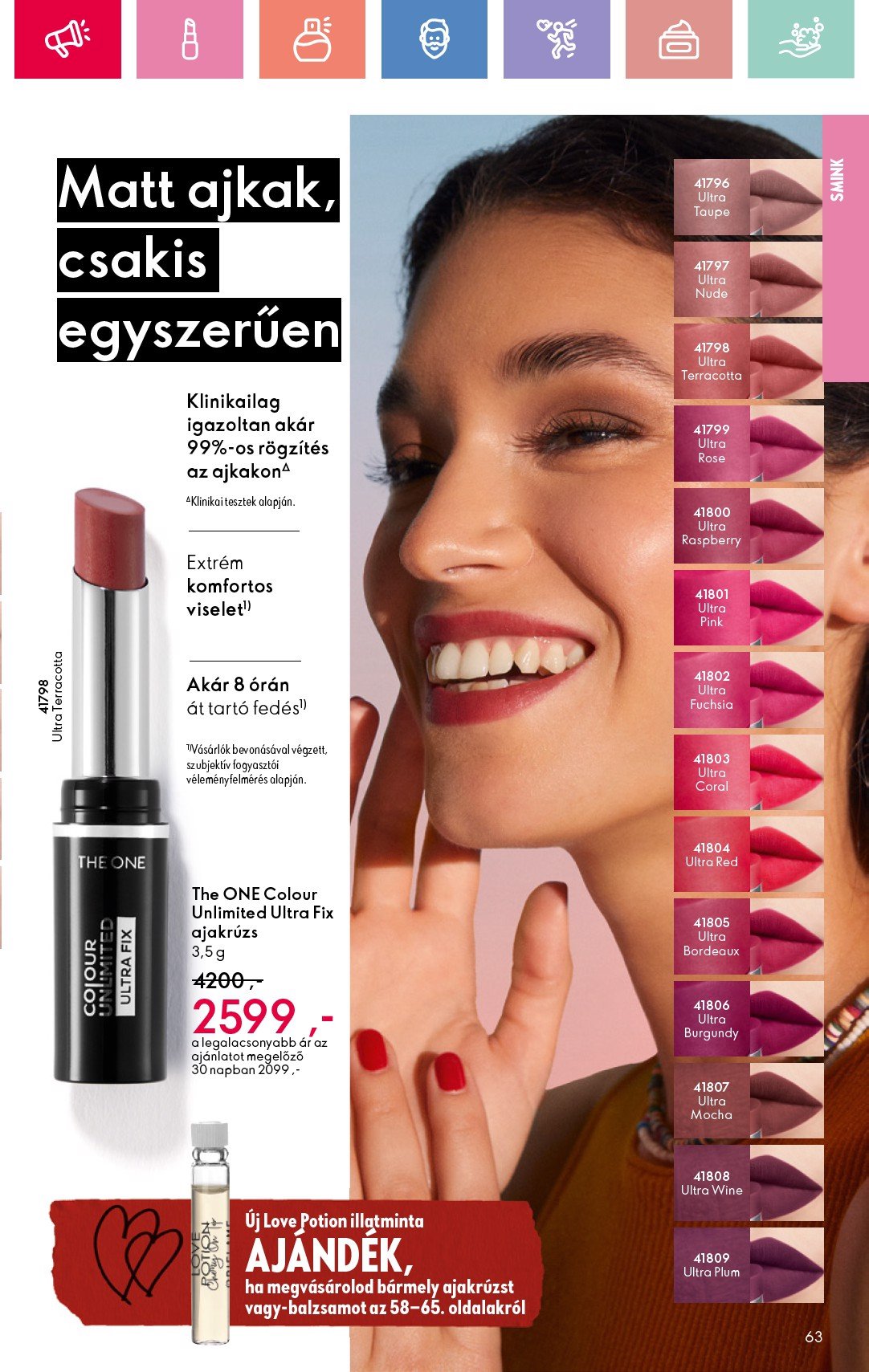 oriflame - Oriflame akciós újság, érvényes 01.19. - 02.08. - page: 63