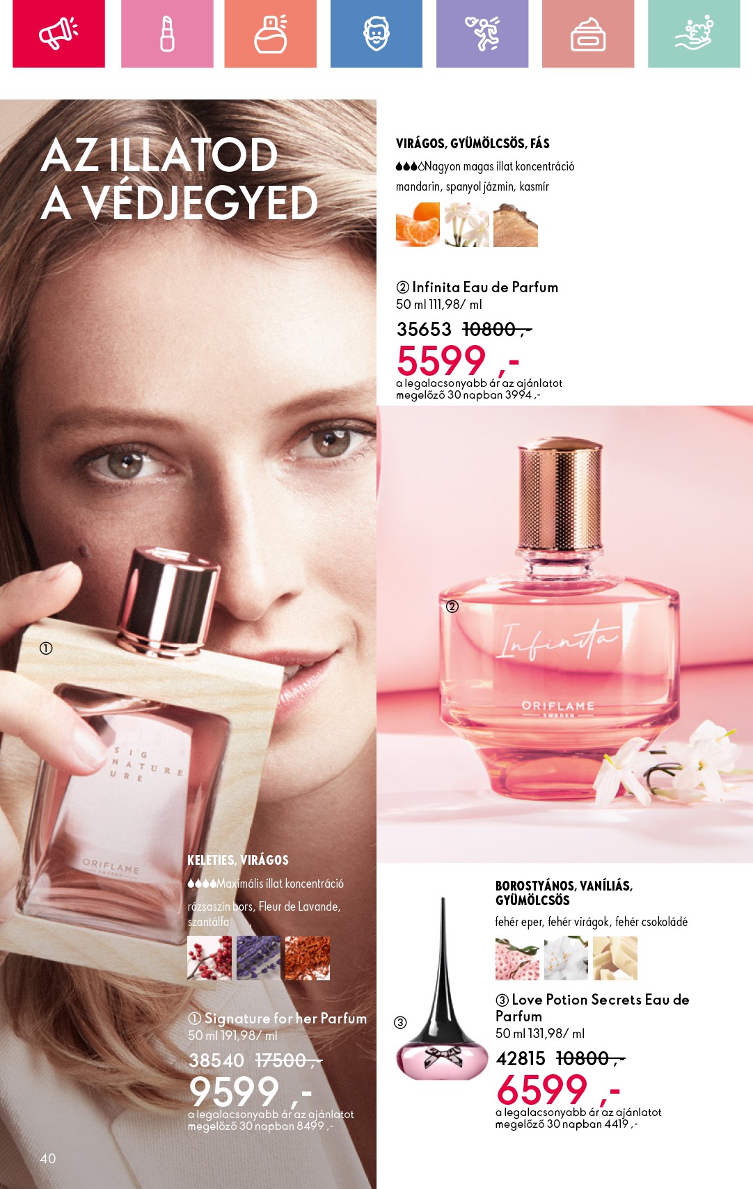 oriflame - Oriflame akciós újság, érvényes 01.19. - 02.08. - page: 40