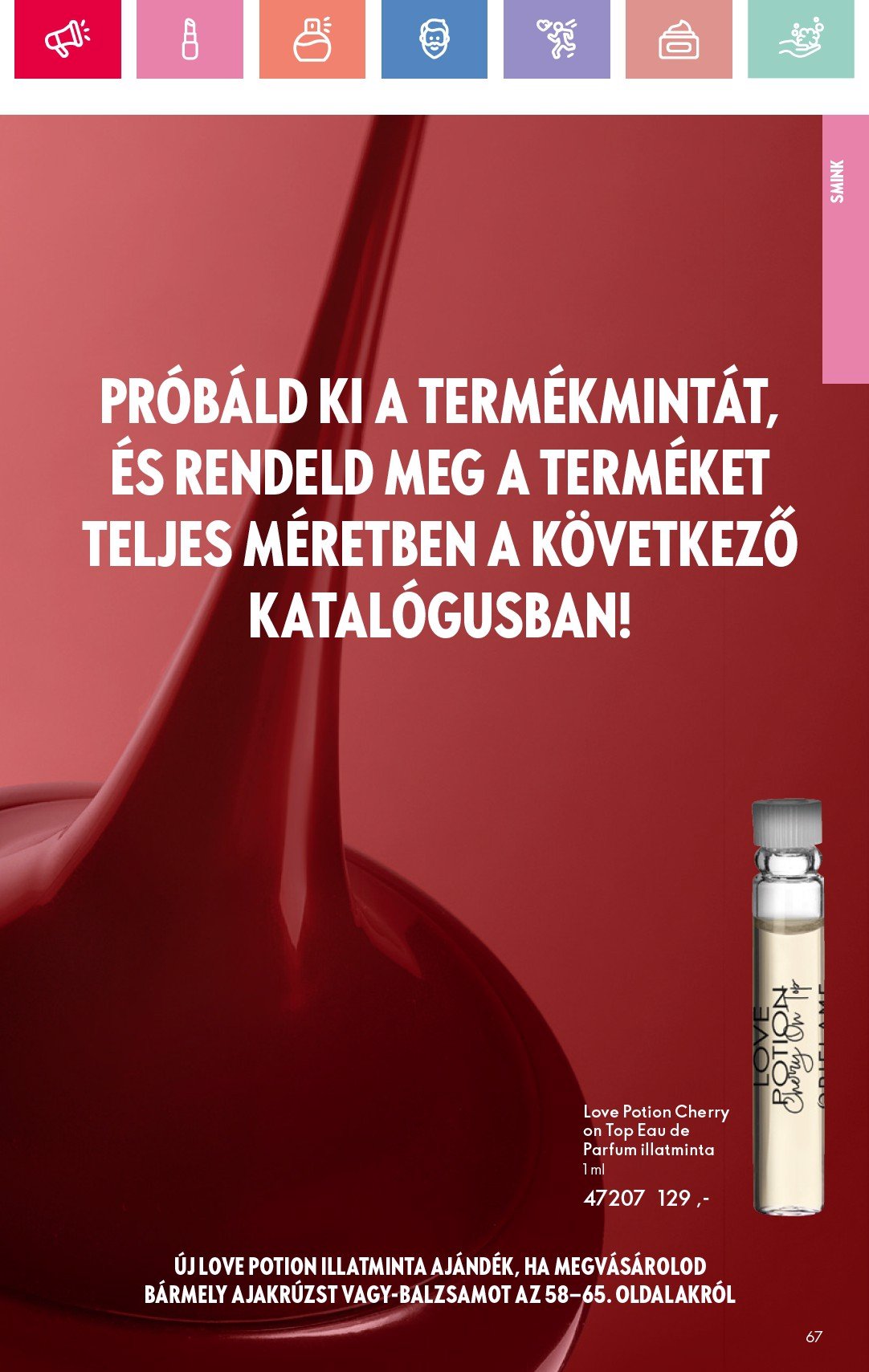 oriflame - Oriflame akciós újság, érvényes 01.19. - 02.08. - page: 67