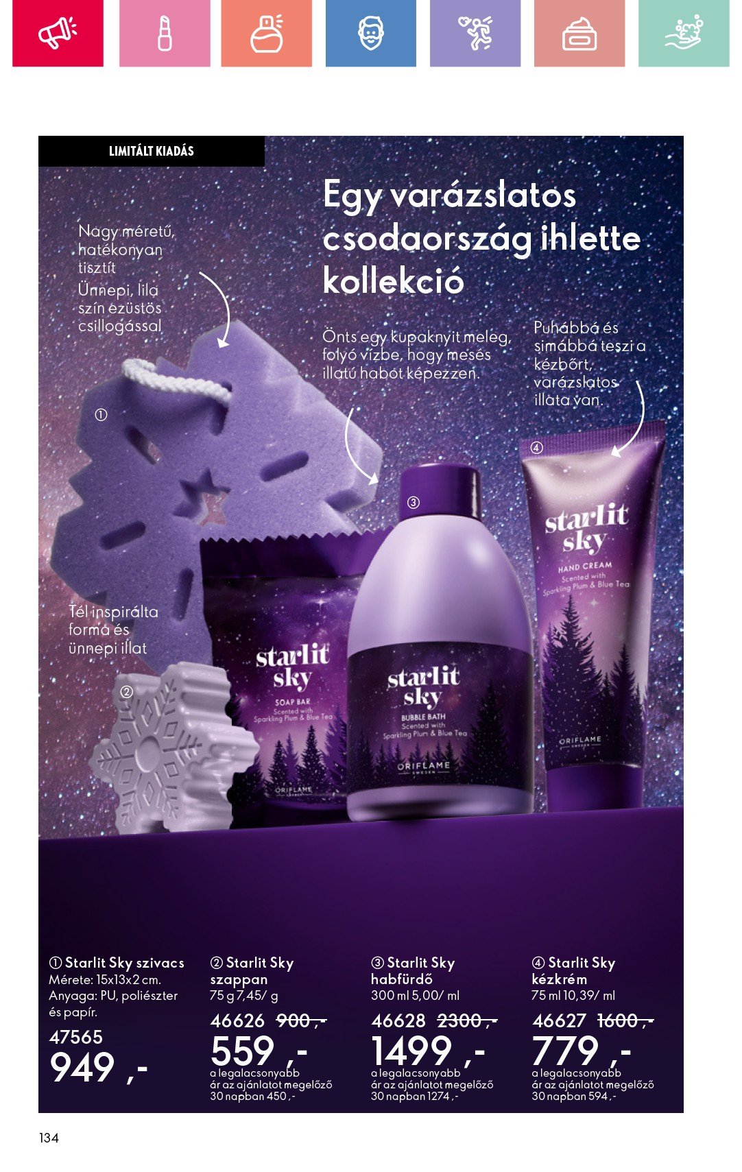 oriflame - Oriflame akciós újság, érvényes 01.19. - 02.08. - page: 134