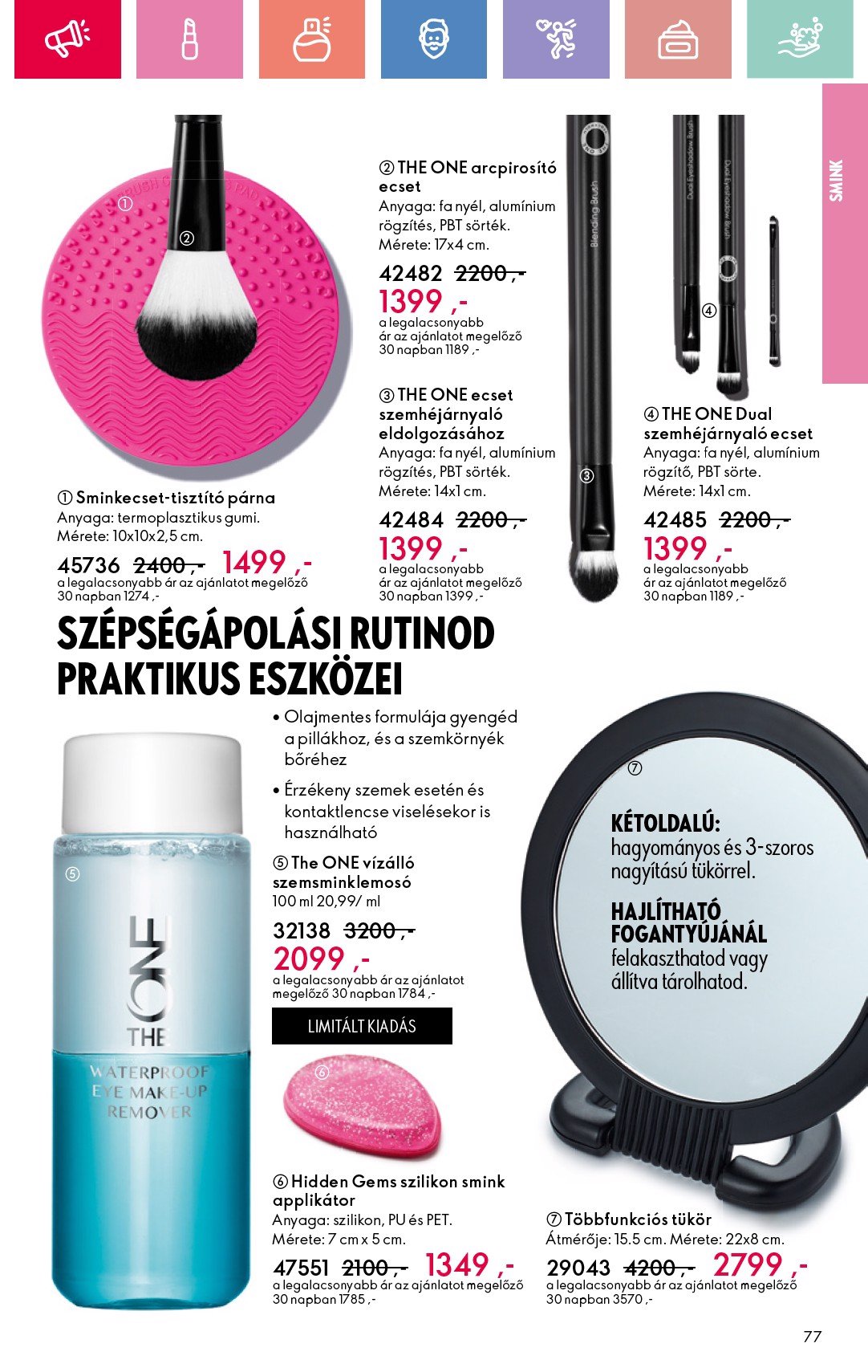 oriflame - Oriflame akciós újság, érvényes 02.09. - 03.01. - page: 77