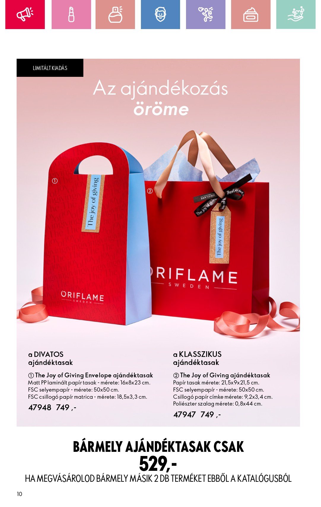 oriflame - Oriflame akciós újság, érvényes 02.09. - 03.01. - page: 10