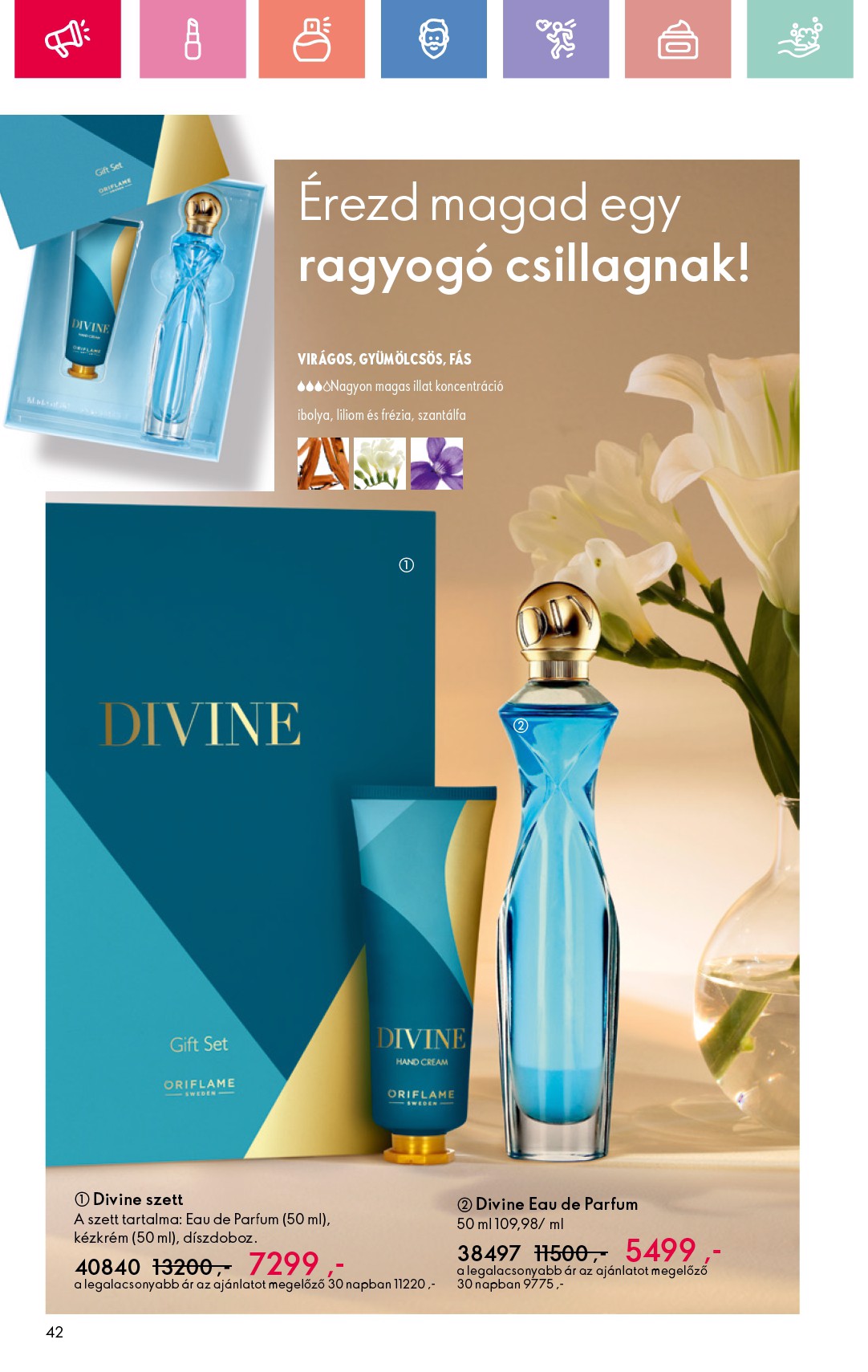 oriflame - Oriflame akciós újság, érvényes 02.09. - 03.01. - page: 42