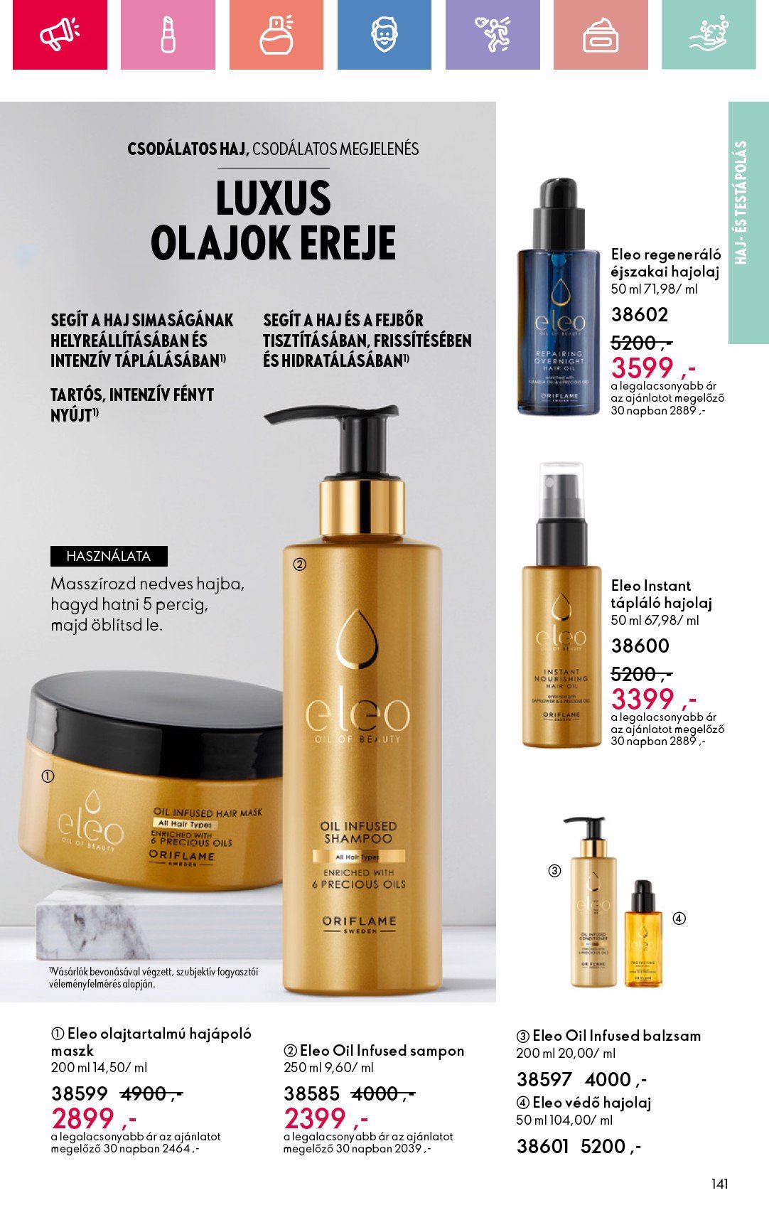 oriflame - Oriflame akciós újság, érvényes 02.09. - 03.01. - page: 141