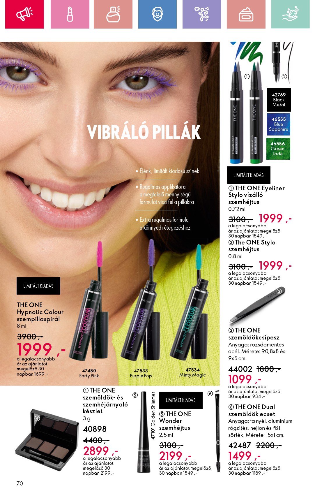 oriflame - Oriflame akciós újság, érvényes 02.09. - 03.01. - page: 70