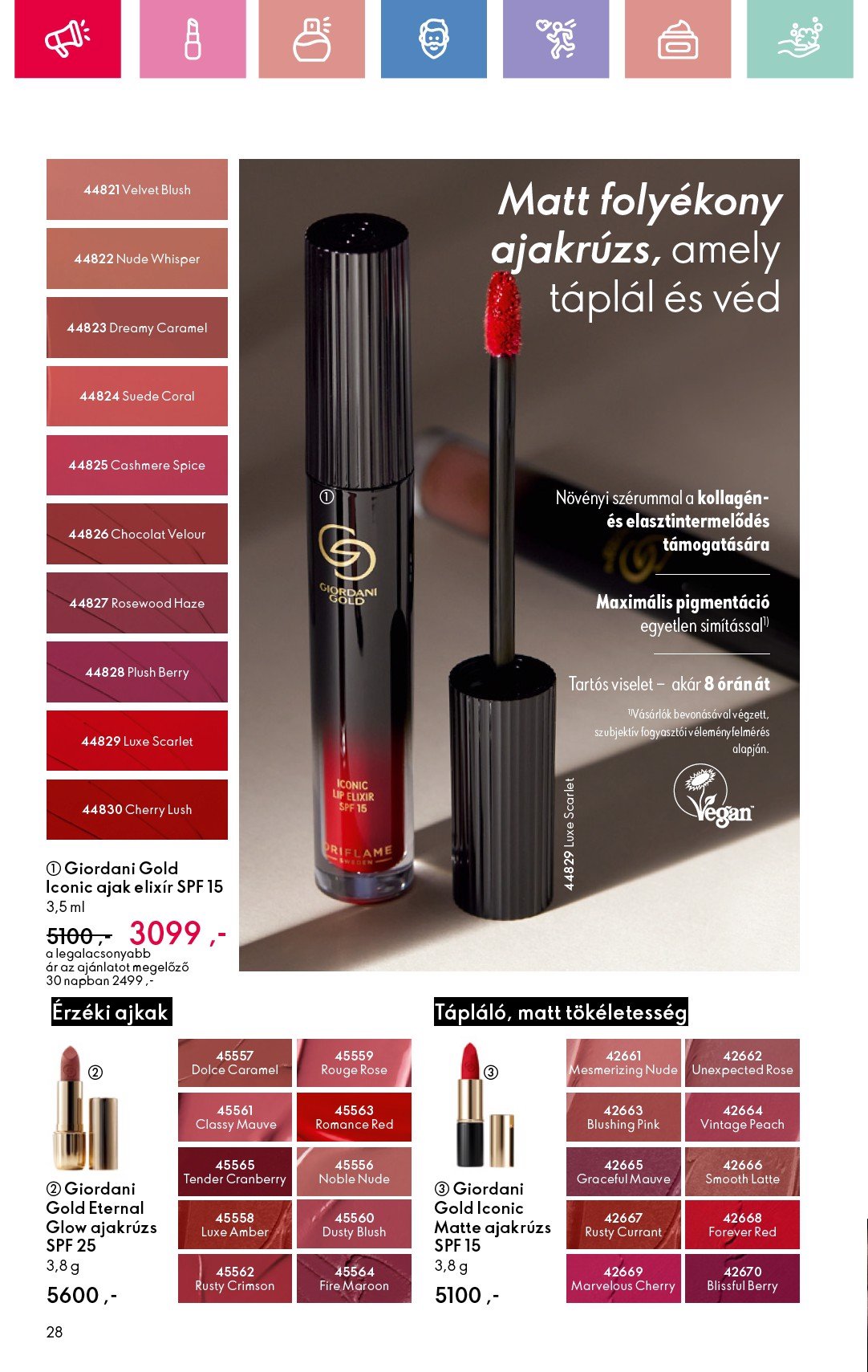 oriflame - Oriflame akciós újság, érvényes 02.09. - 03.01. - page: 28