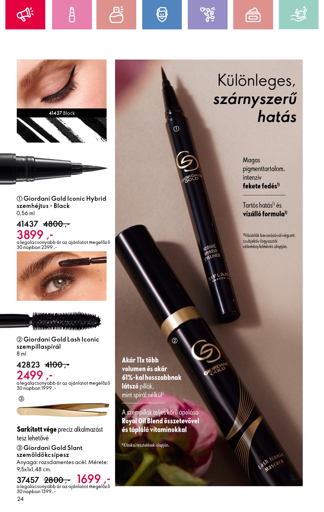 oriflame - Oriflame akciós újság, érvényes 02.09. - 03.01. - page: 24