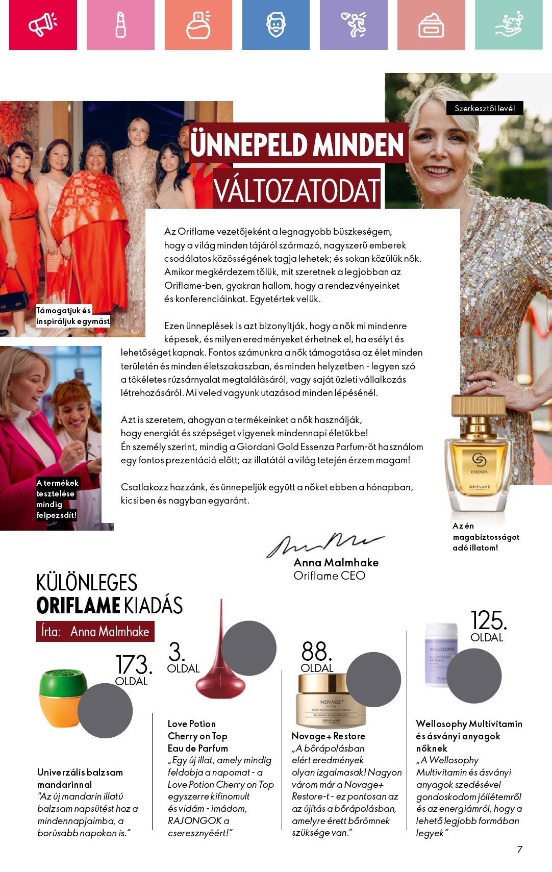 oriflame - Oriflame akciós újság, érvényes 02.09. - 03.01. - page: 7