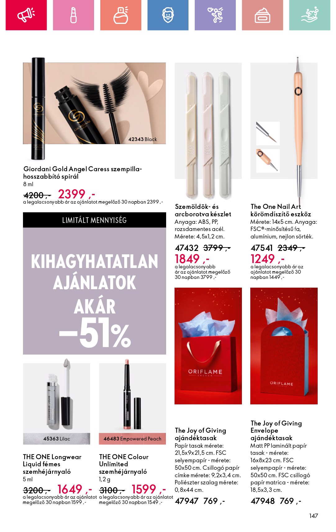 oriflame - Oriflame akciós újság, érvényes 05.04. - 05.24. - page: 147 oriflame - Oriflame akciós újság, érvényes 05.04. - 05.24. - page: 147