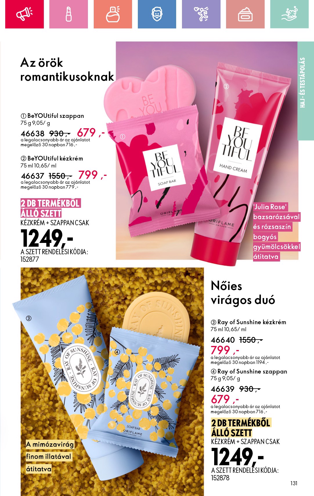 oriflame - Oriflame akciós újság, érvényes 05.04. - 05.24. - page: 131 oriflame - Oriflame akciós újság, érvényes 05.04. - 05.24. - page: 131