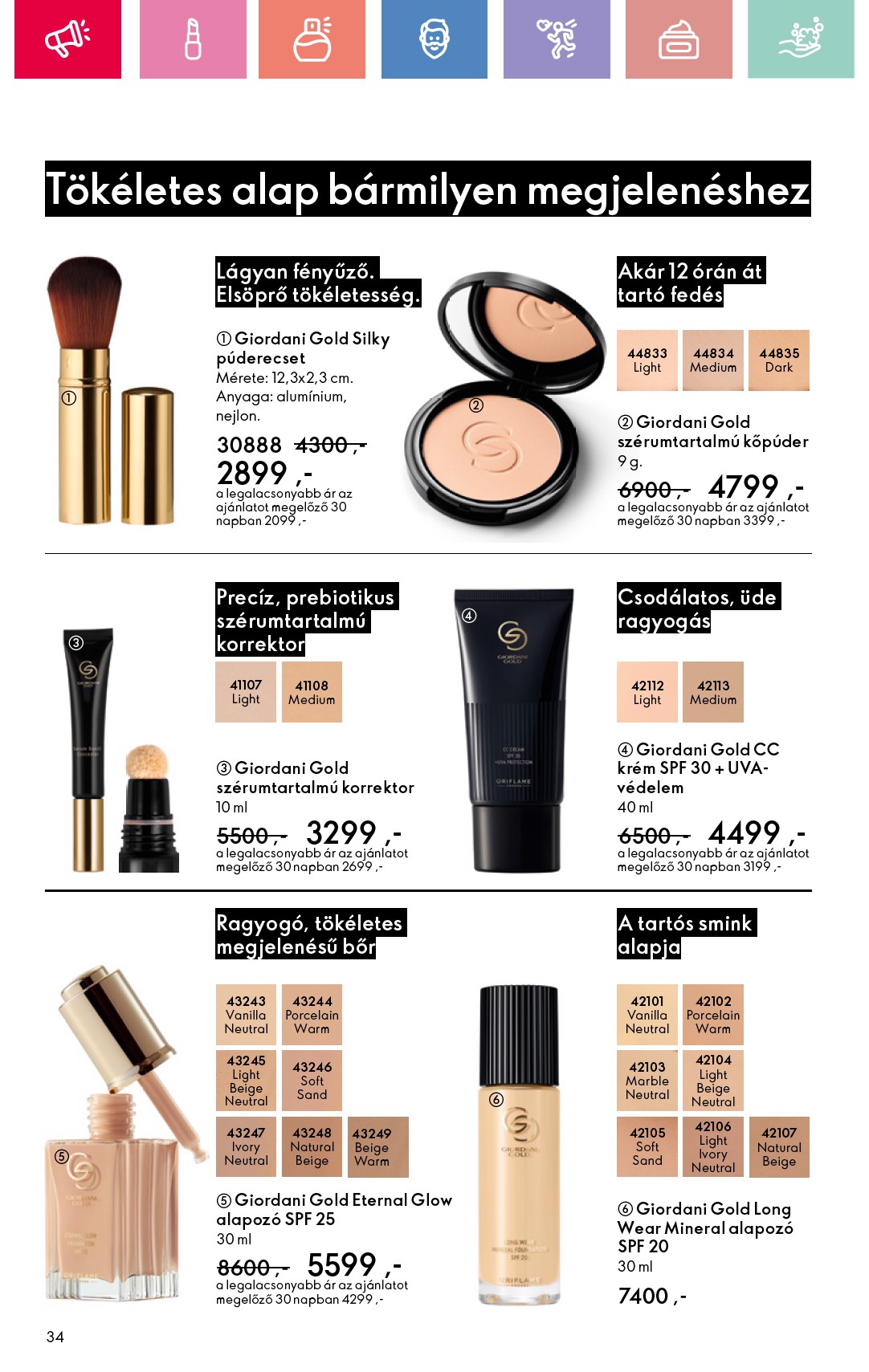 oriflame - Oriflame akciós újság, érvényes 05.04. - 05.24. - page: 34 oriflame - Oriflame akciós újság, érvényes 05.04. - 05.24. - page: 34