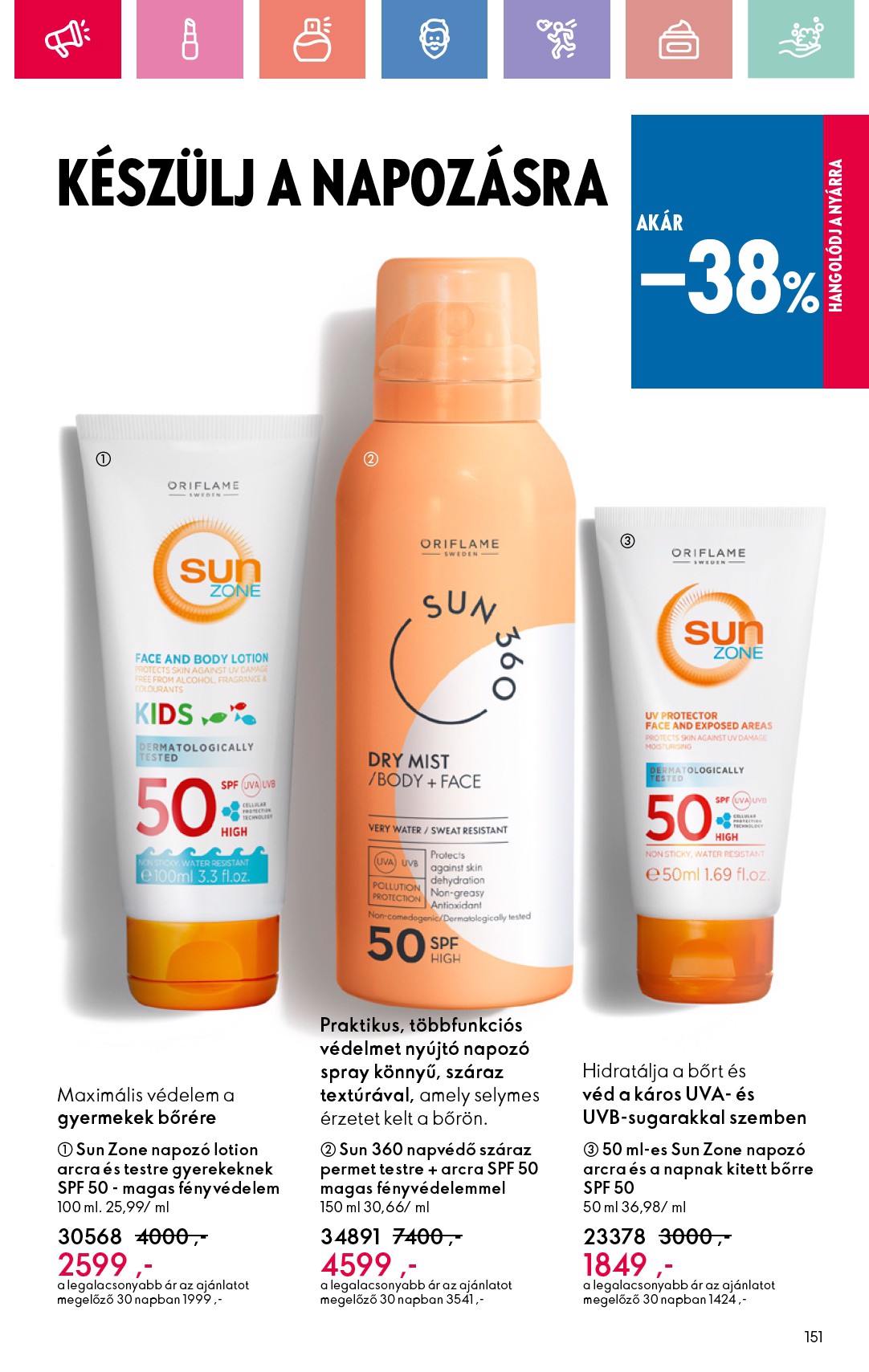 oriflame - Oriflame akciós újság, érvényes 05.04. - 05.24. - page: 151 oriflame - Oriflame akciós újság, érvényes 05.04. - 05.24. - page: 151