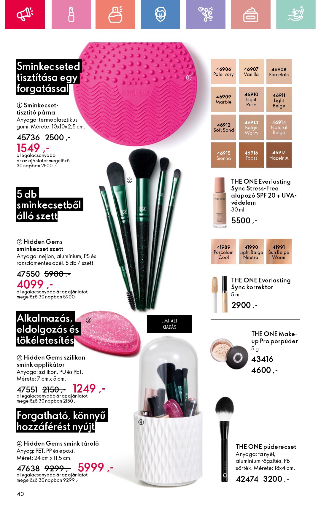 oriflame - Oriflame akciós újság, érvényes 05.04. - 05.24. - page: 40 oriflame - Oriflame akciós újság, érvényes 05.04. - 05.24. - page: 40