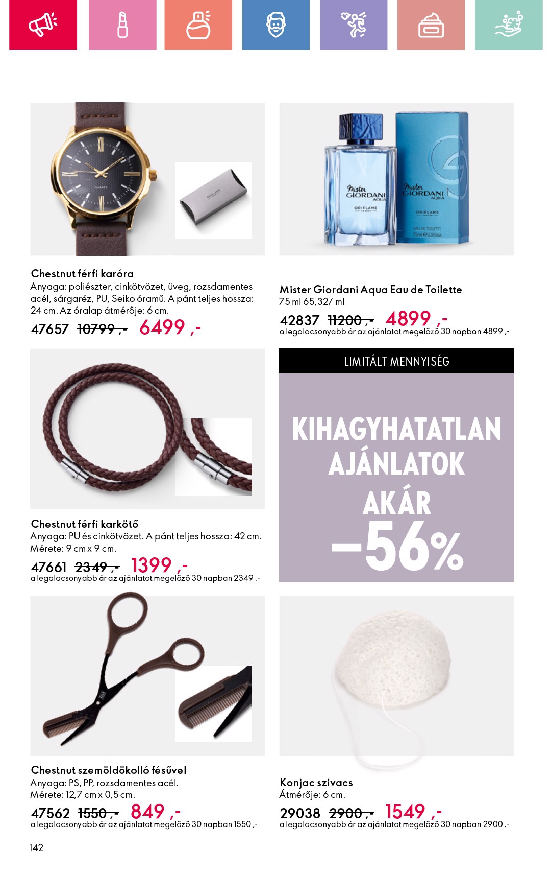 oriflame - Oriflame akciós újság, érvényes 05.04. - 05.24. - page: 142 oriflame - Oriflame akciós újság, érvényes 05.04. - 05.24. - page: 142