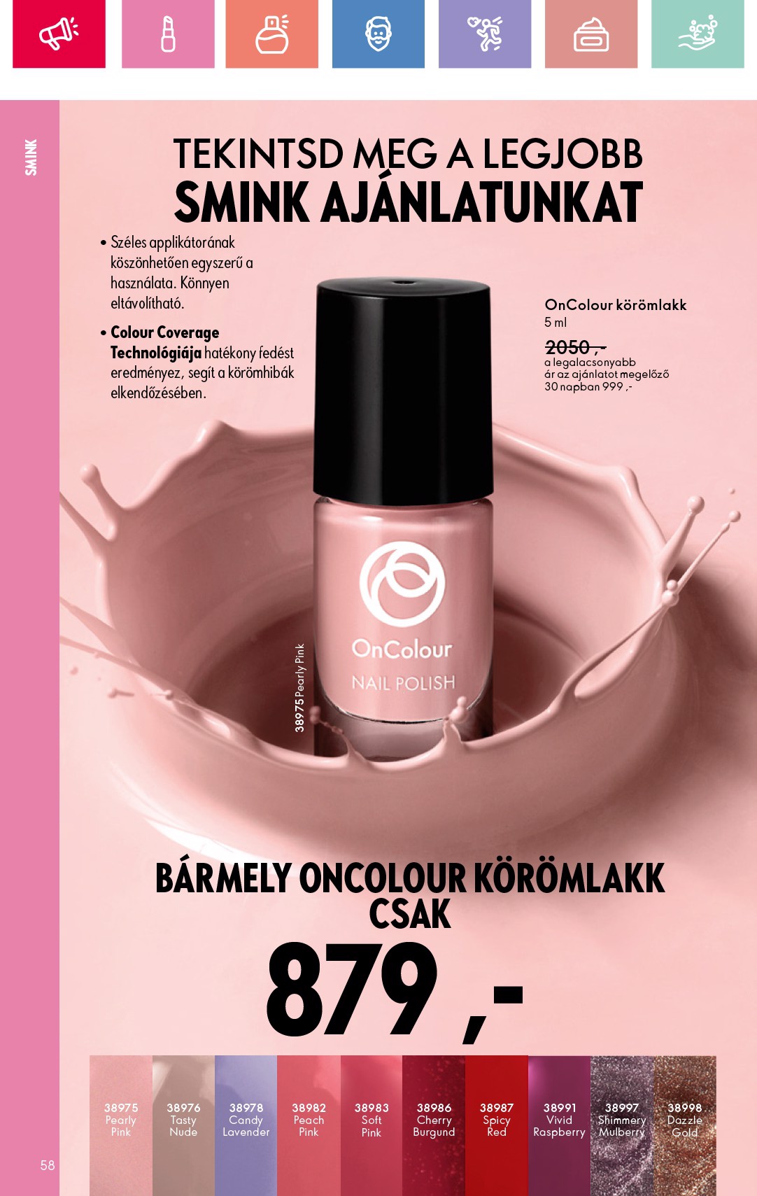 oriflame - Oriflame akciós újság, érvényes 05.04. - 05.24. - page: 58 oriflame - Oriflame akciós újság, érvényes 05.04. - 05.24. - page: 58