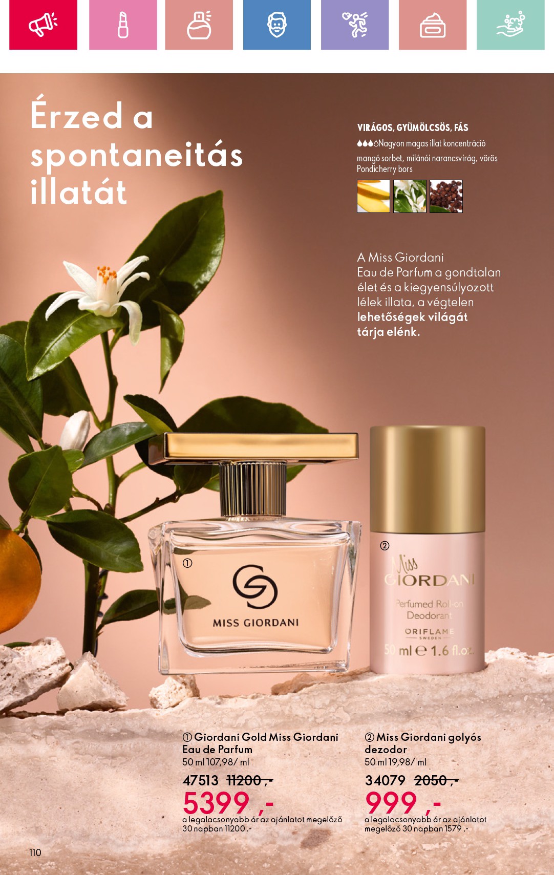 oriflame - Oriflame akciós újság, érvényes 05.04. - 05.24. - page: 110 oriflame - Oriflame akciós újság, érvényes 05.04. - 05.24. - page: 110