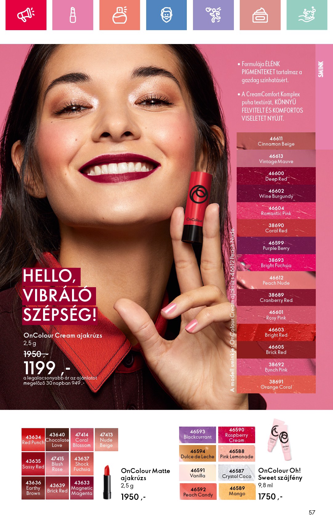 oriflame - Oriflame akciós újság, érvényes 05.04. - 05.24. - page: 57 oriflame - Oriflame akciós újság, érvényes 05.04. - 05.24. - page: 57