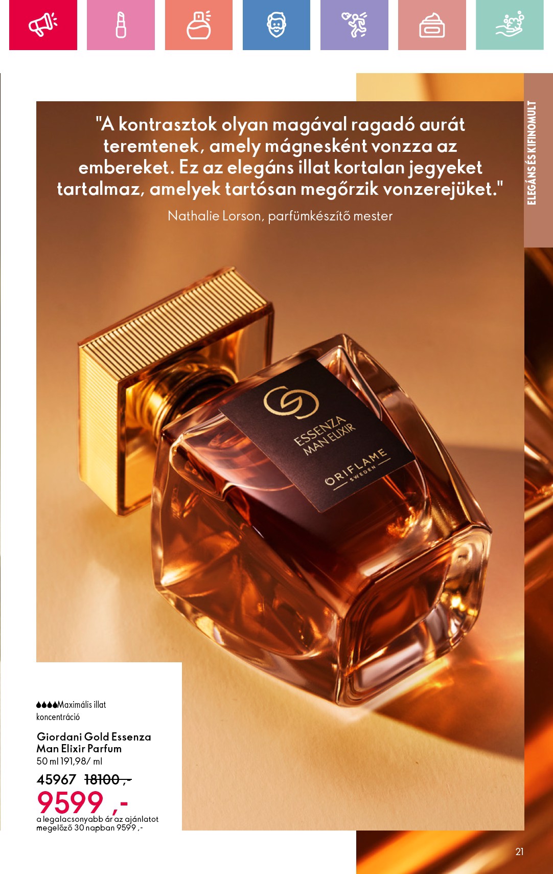 oriflame - Oriflame akciós újság, érvényes 05.04. - 05.24. - page: 21 oriflame - Oriflame akciós újság, érvényes 05.04. - 05.24. - page: 21