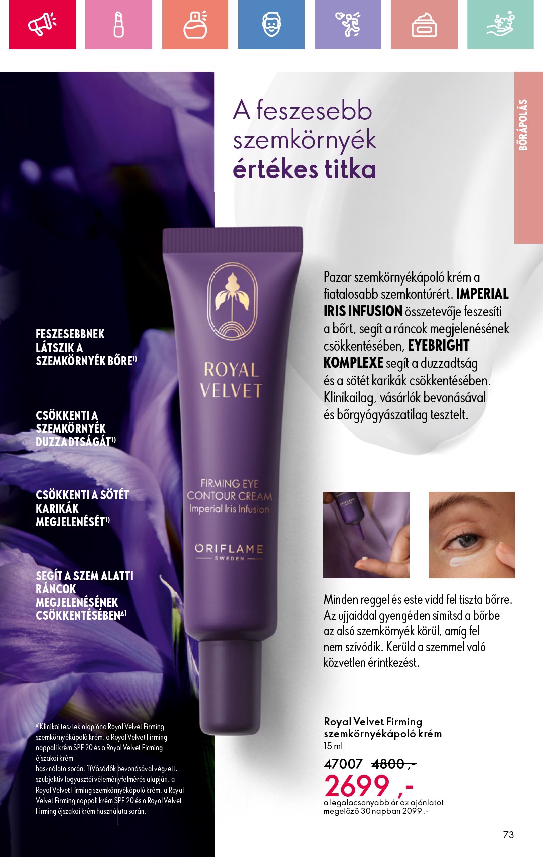 oriflame - Oriflame akciós újság, érvényes 05.04. - 05.24. - page: 73 oriflame - Oriflame akciós újság, érvényes 05.04. - 05.24. - page: 73