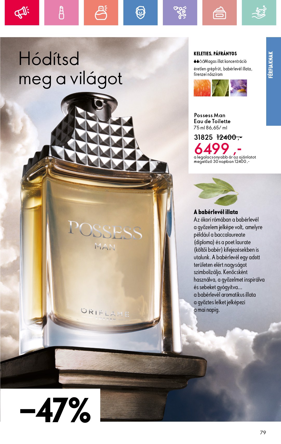 oriflame - Oriflame akciós újság, érvényes 05.25. - 06.14. - page: 79 oriflame - Oriflame akciós újság, érvényes 05.25. - 06.14. - page: 79