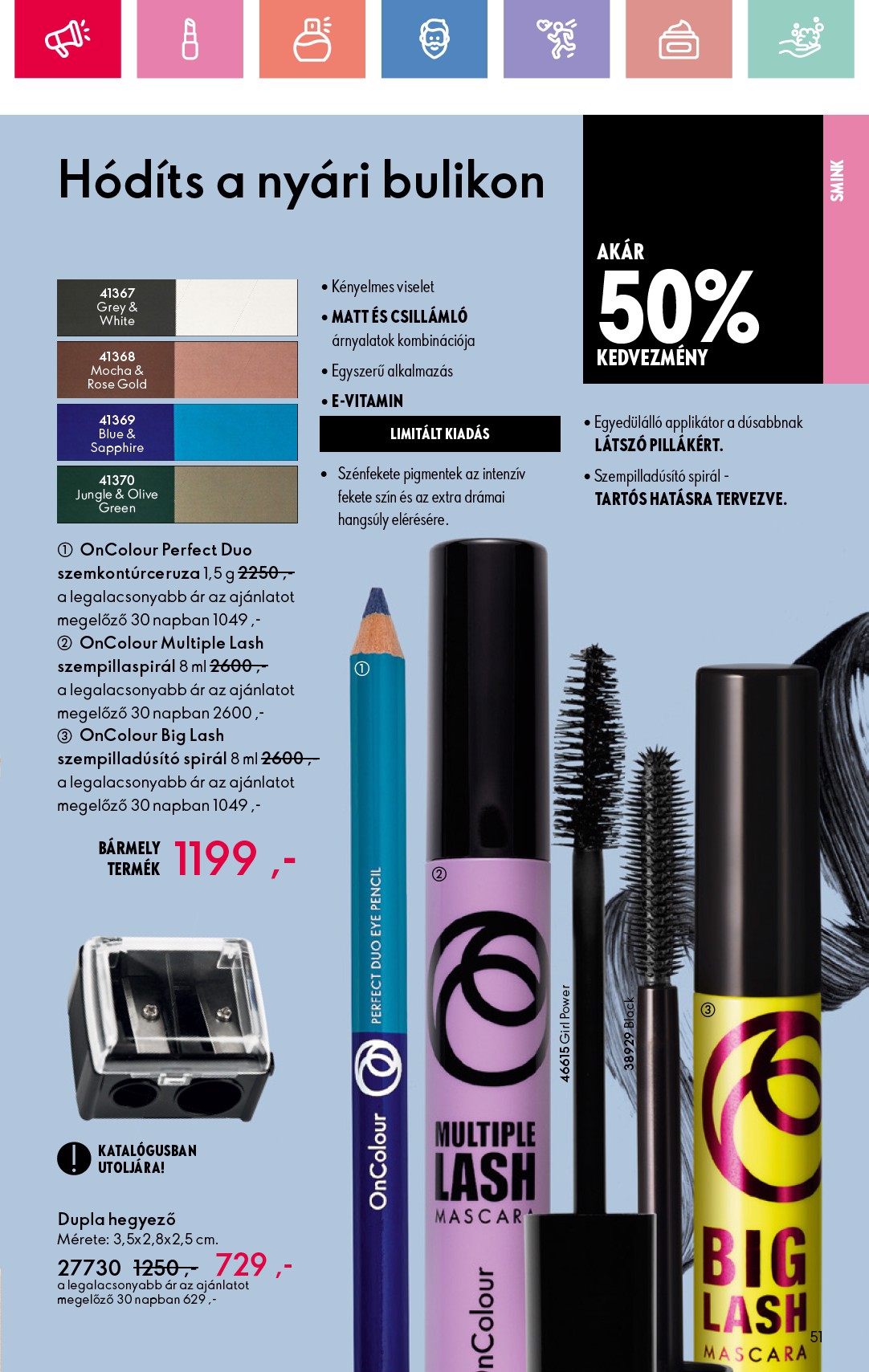 oriflame - Oriflame akciós újság, érvényes 05.25. - 06.14. - page: 51 oriflame - Oriflame akciós újság, érvényes 05.25. - 06.14. - page: 51