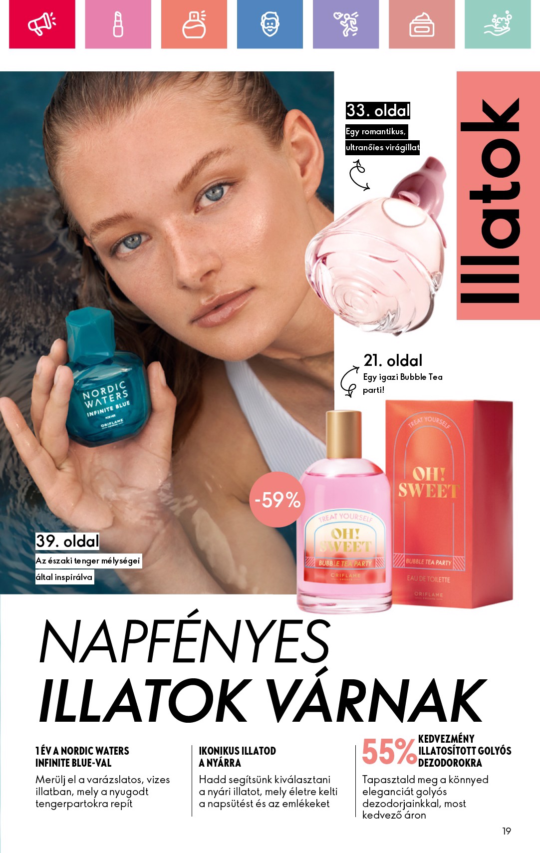 oriflame - Oriflame akciós újság, érvényes 05.25. - 06.14. - page: 19 oriflame - Oriflame akciós újság, érvényes 05.25. - 06.14. - page: 19