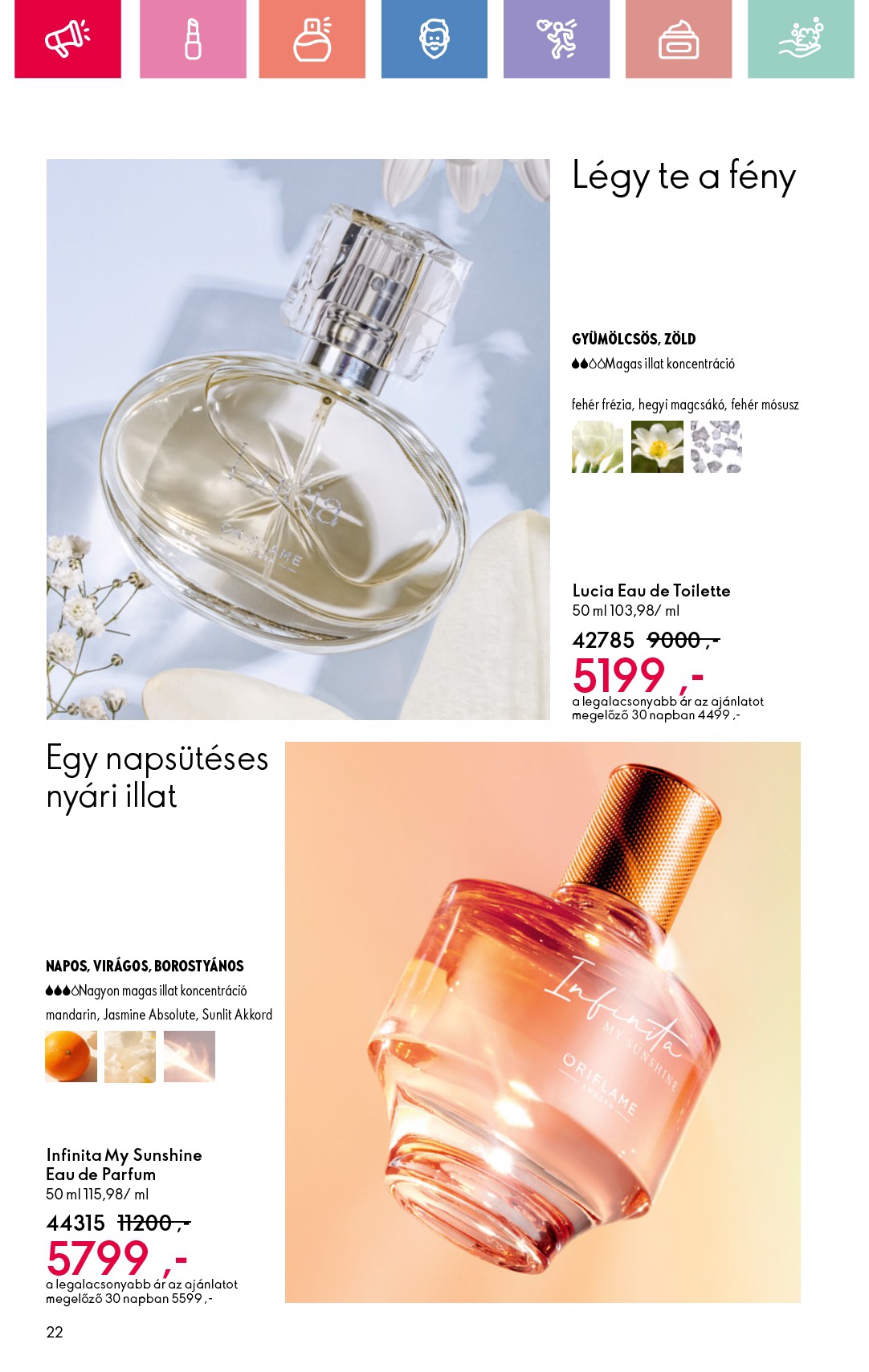 oriflame - Oriflame akciós újság, érvényes 05.25. - 06.14. - page: 22 oriflame - Oriflame akciós újság, érvényes 05.25. - 06.14. - page: 22