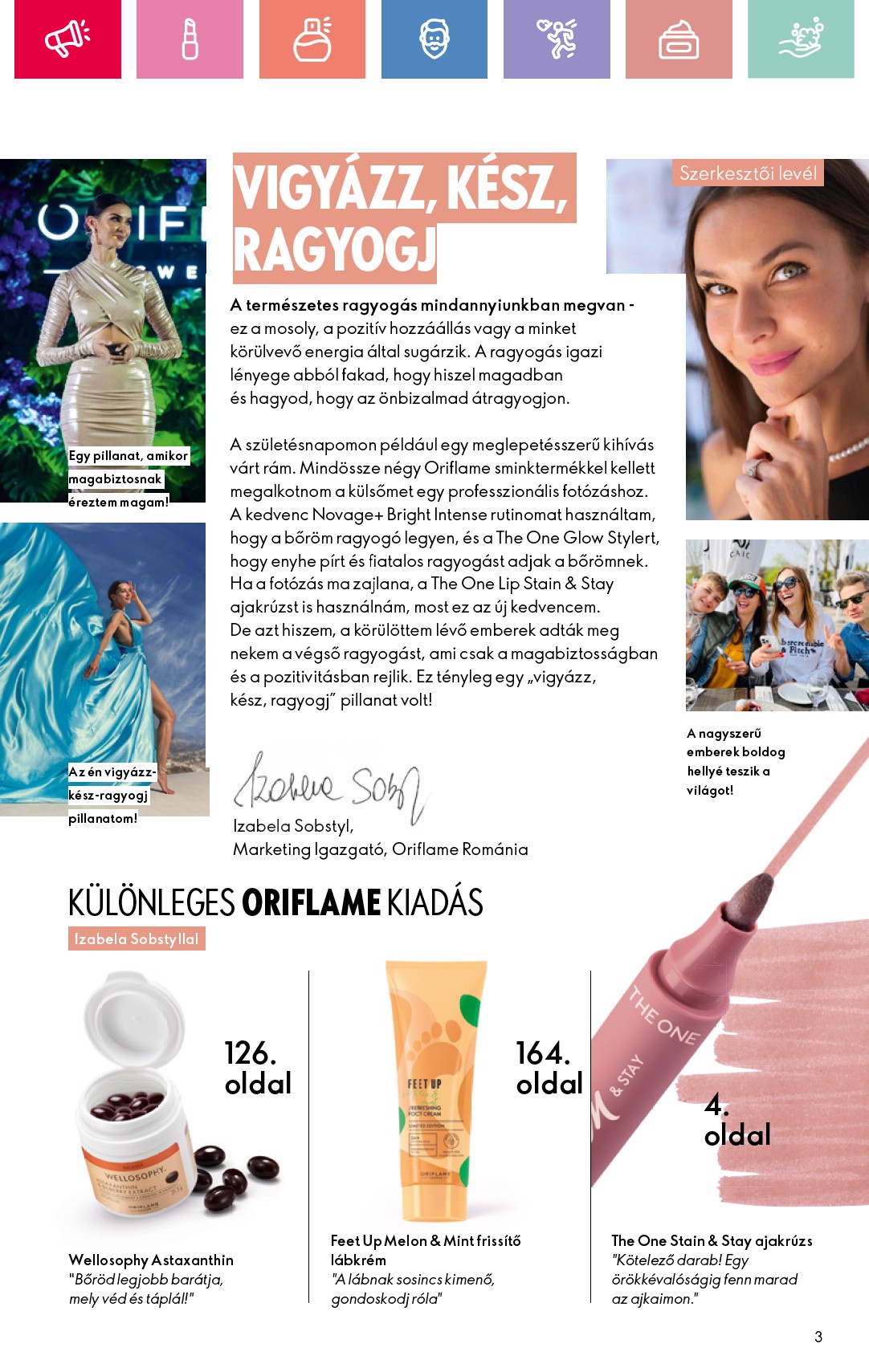 oriflame - Oriflame akciós újság, érvényes 05.25. - 06.14. - page: 3 oriflame - Oriflame akciós újság, érvényes 05.25. - 06.14. - page: 3