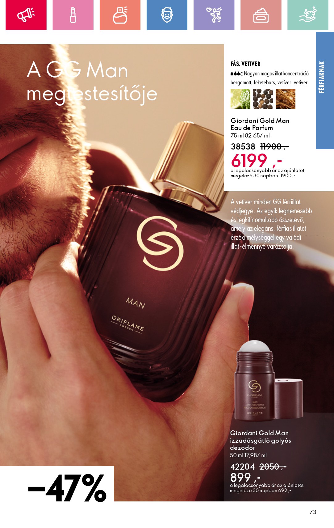 oriflame - Oriflame akciós újság, érvényes 05.25. - 06.14. - page: 73 oriflame - Oriflame akciós újság, érvényes 05.25. - 06.14. - page: 73