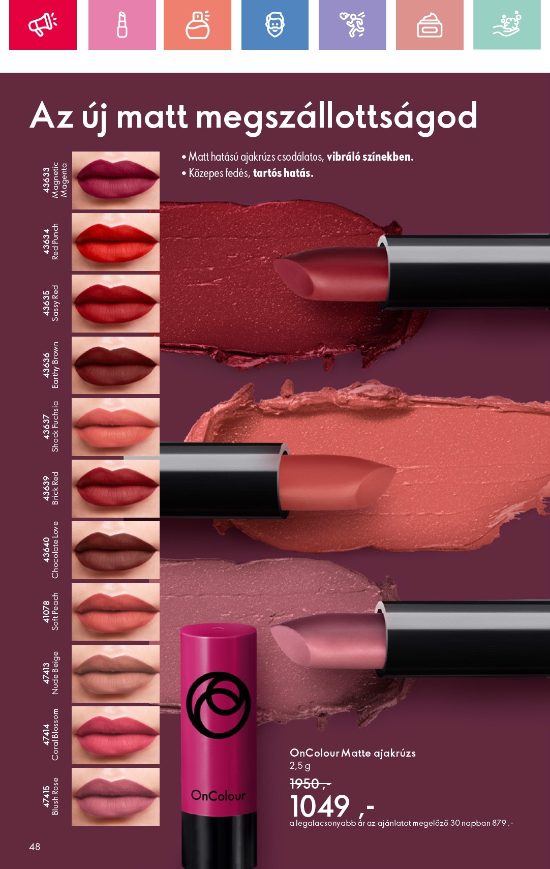 oriflame - Oriflame akciós újság, érvényes 05.25. - 06.14. - page: 48 oriflame - Oriflame akciós újság, érvényes 05.25. - 06.14. - page: 48