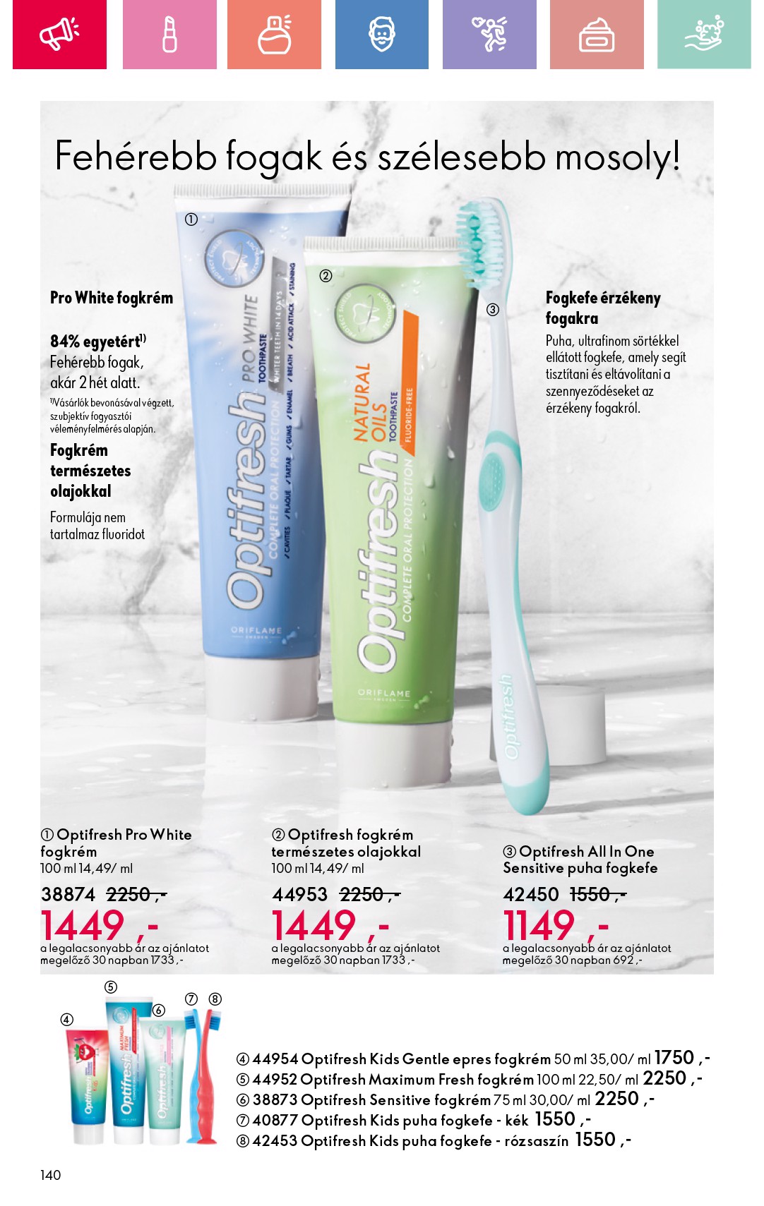 oriflame - Oriflame akciós újság, érvényes 05.25. - 06.14. - page: 140 oriflame - Oriflame akciós újság, érvényes 05.25. - 06.14. - page: 140