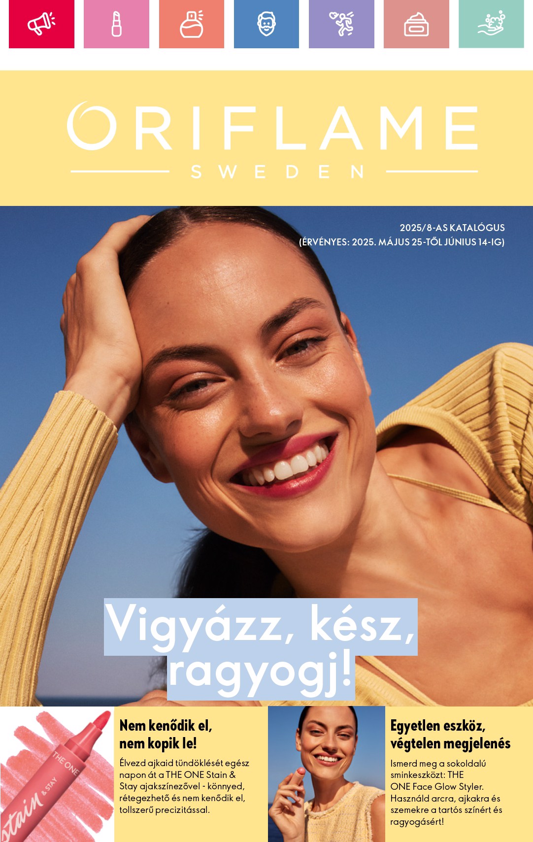 oriflame - Oriflame akciós újság, érvényes 05.25. - 06.14.