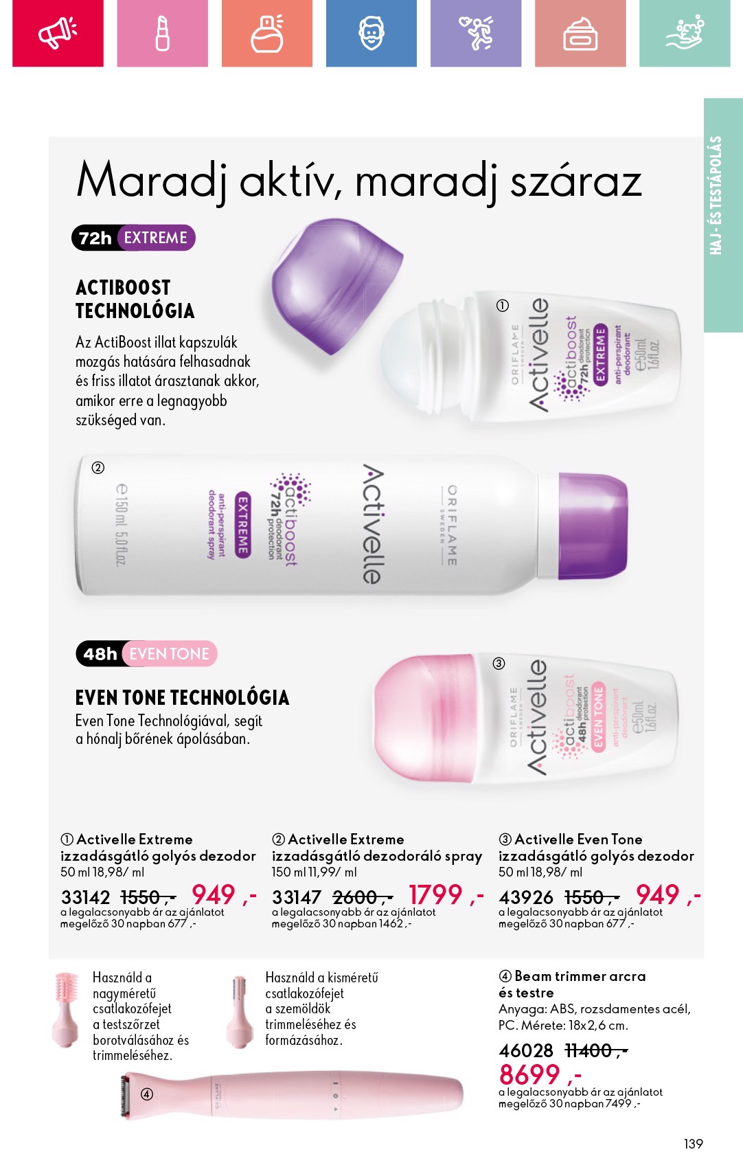oriflame - Oriflame akciós újság, érvényes 05.25. - 06.14. - page: 139 oriflame - Oriflame akciós újság, érvényes 05.25. - 06.14. - page: 139