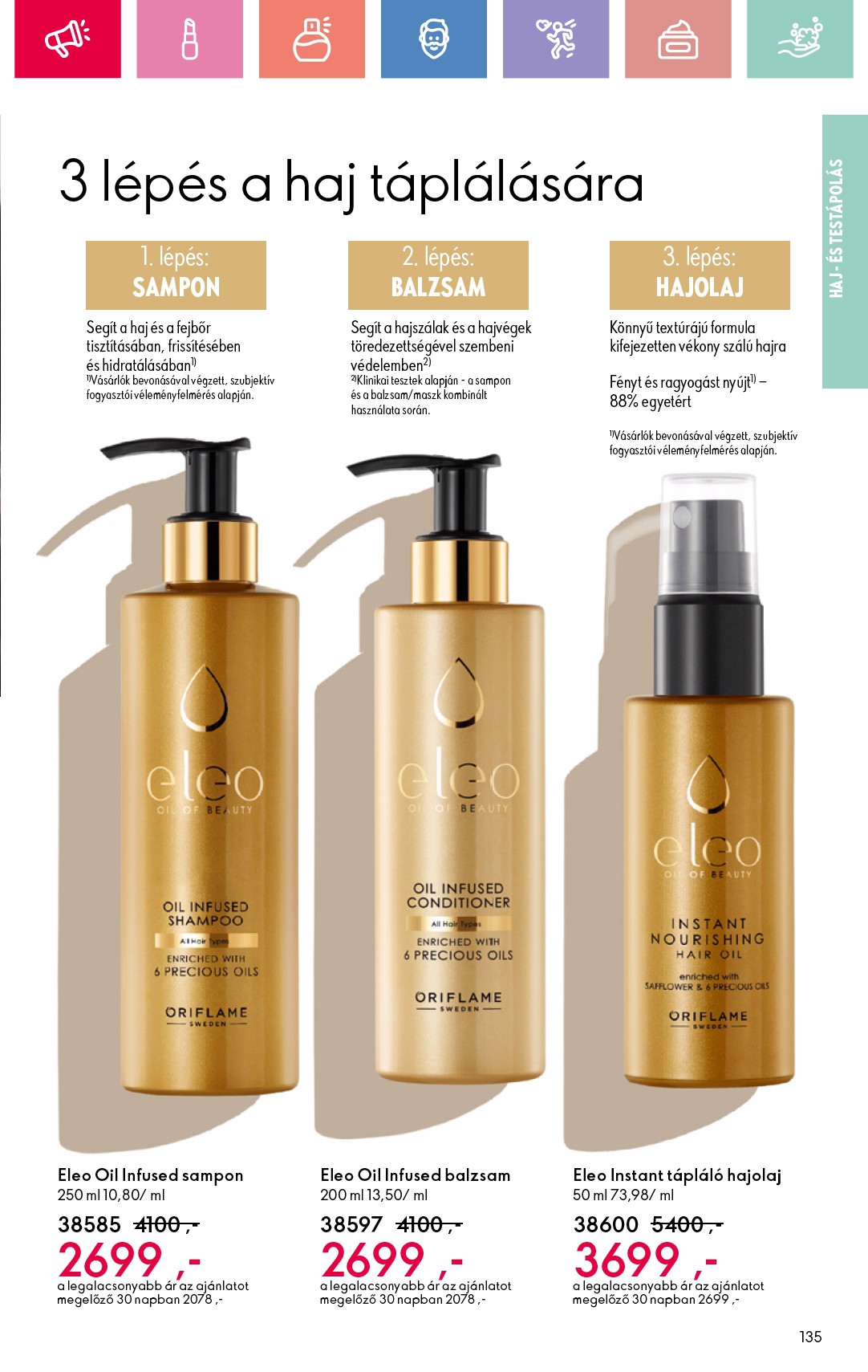 oriflame - Oriflame akciós újság, érvényes 05.25. - 06.14. - page: 135 oriflame - Oriflame akciós újság, érvényes 05.25. - 06.14. - page: 135