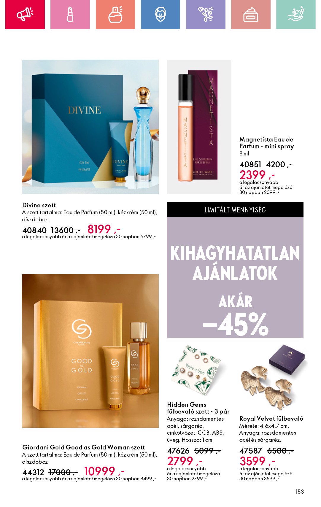 oriflame - Oriflame akciós újság, érvényes 05.25. - 06.14. - page: 153 oriflame - Oriflame akciós újság, érvényes 05.25. - 06.14. - page: 153