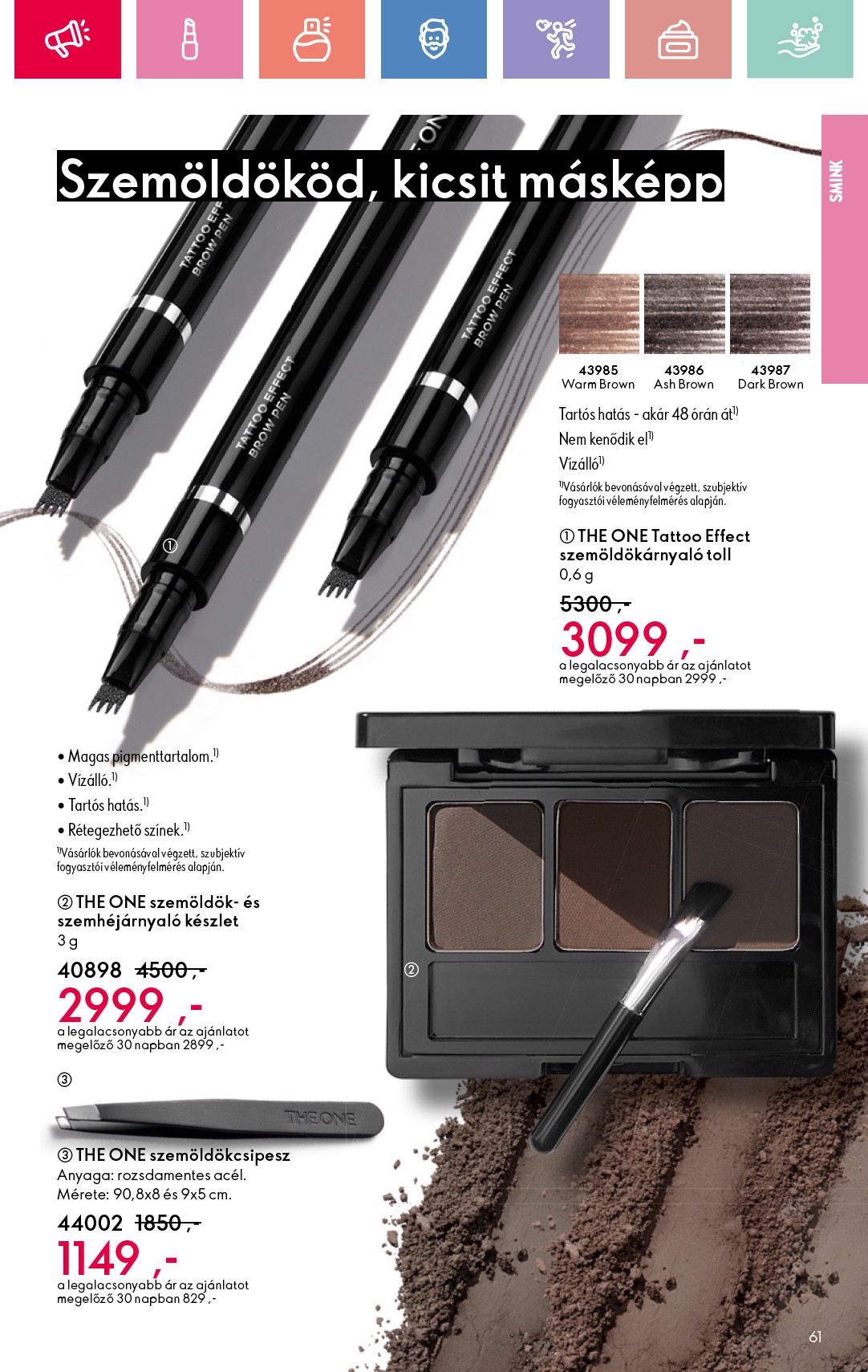 oriflame - Oriflame akciós újság, érvényes 05.25. - 06.14. - page: 61 oriflame - Oriflame akciós újság, érvényes 05.25. - 06.14. - page: 61