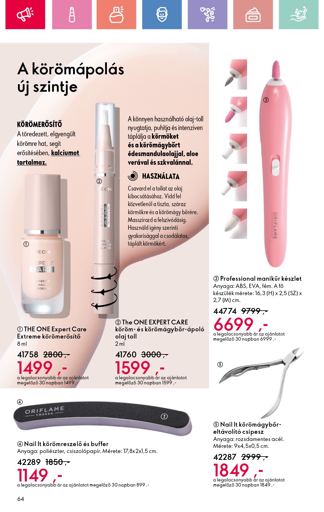 oriflame - Oriflame akciós újság, érvényes 05.25. - 06.14. - page: 64 oriflame - Oriflame akciós újság, érvényes 05.25. - 06.14. - page: 64