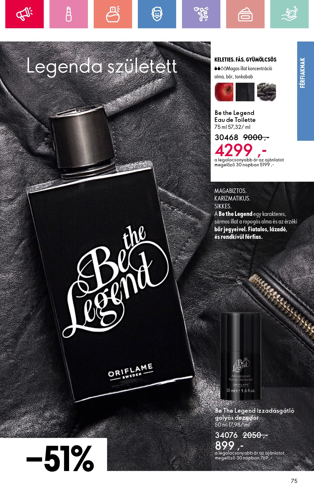 oriflame - Oriflame akciós újság, érvényes 05.25. - 06.14. - page: 75 oriflame - Oriflame akciós újság, érvényes 05.25. - 06.14. - page: 75