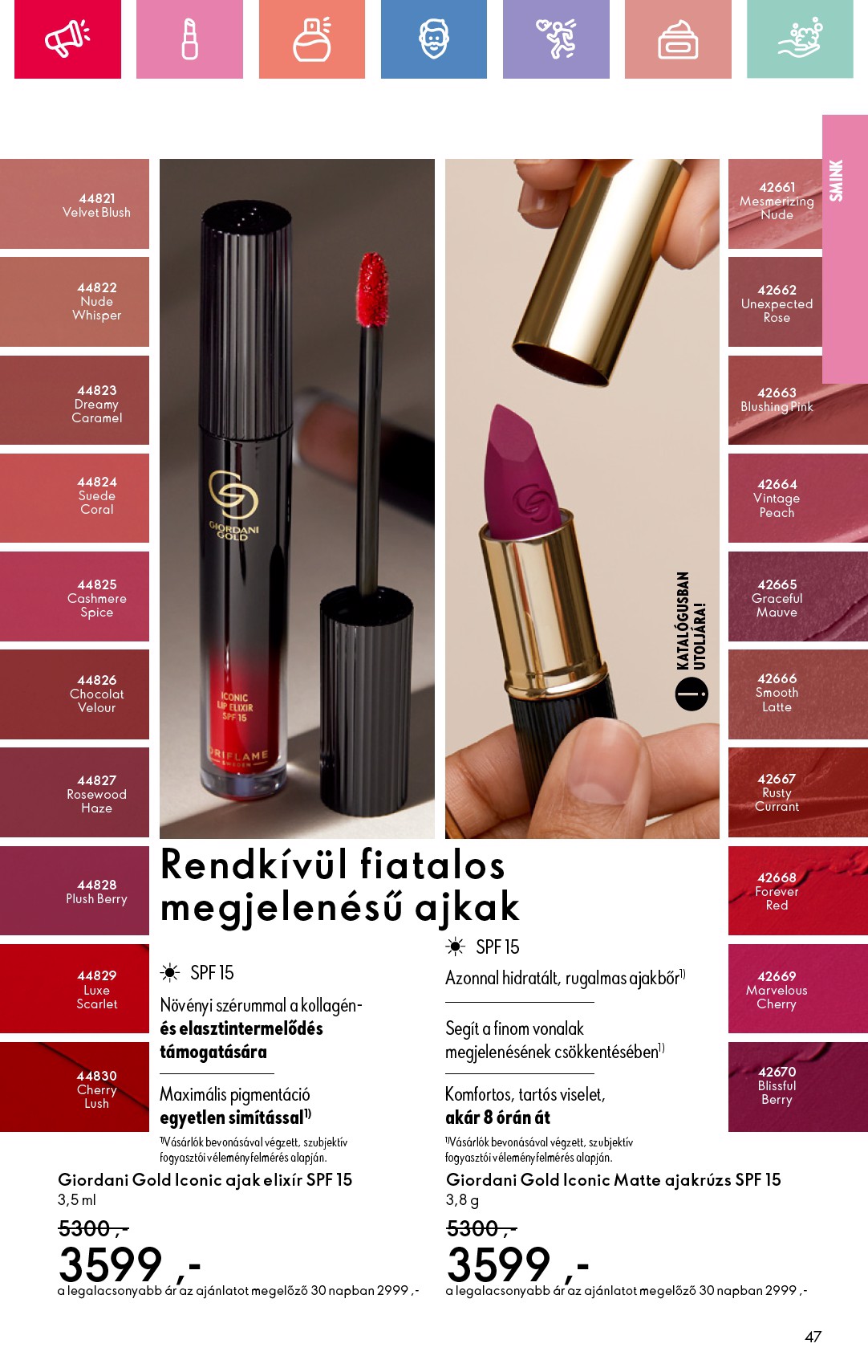 oriflame - Oriflame akciós újság, érvényes 05.25. - 06.14. - page: 47 oriflame - Oriflame akciós újság, érvényes 05.25. - 06.14. - page: 47