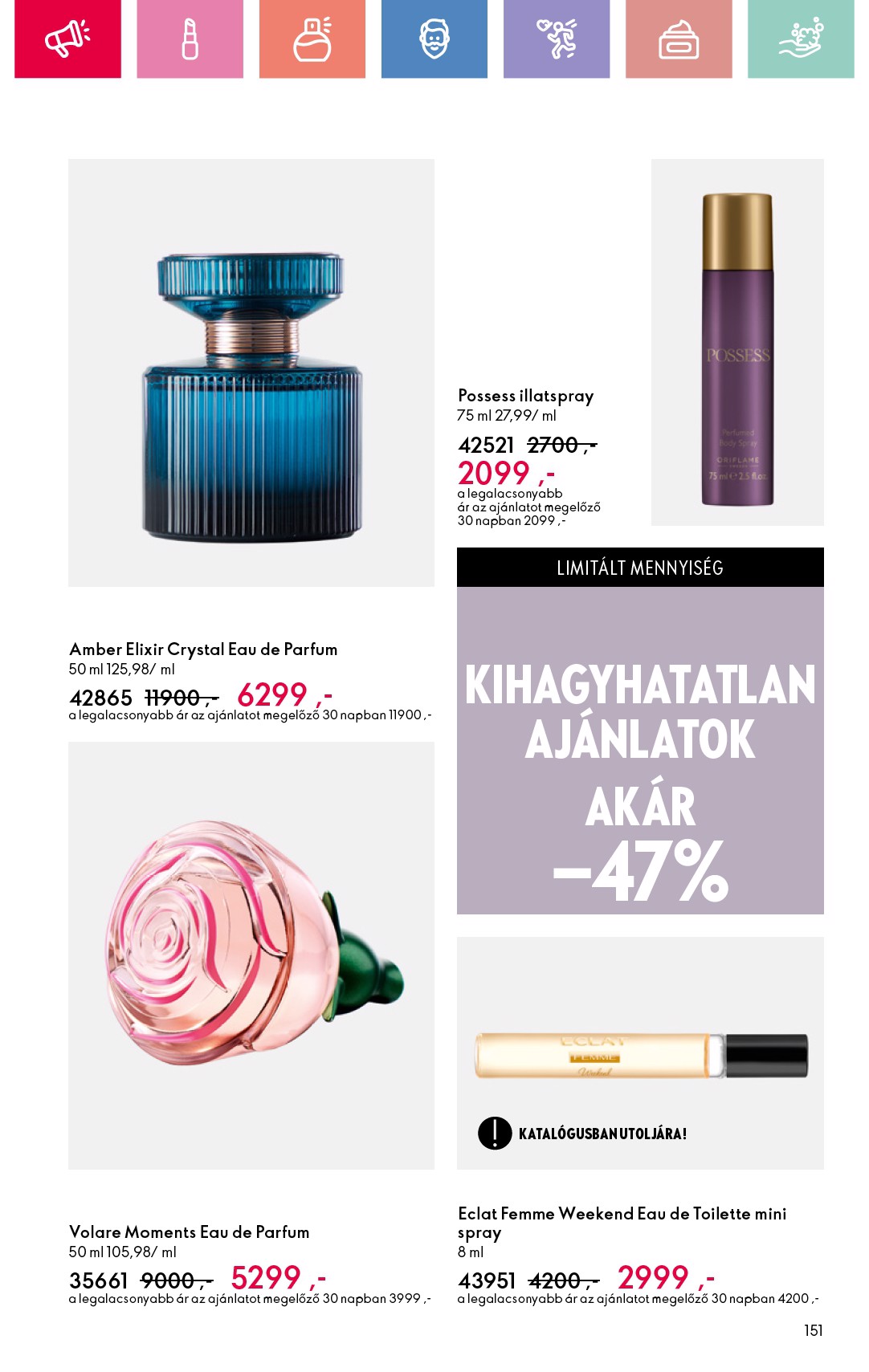 oriflame - Oriflame akciós újság, érvényes 06.15. - 07.05. - page: 151 oriflame - Oriflame akciós újság, érvényes 06.15. - 07.05. - page: 151
