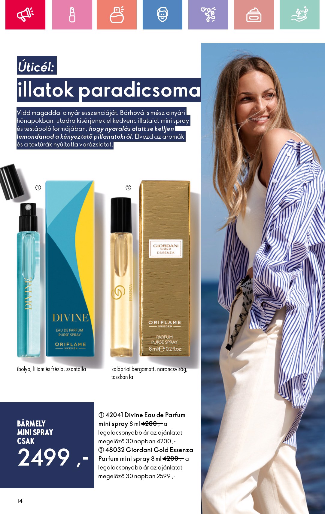 oriflame - Oriflame akciós újság, érvényes 06.15. - 07.05. - page: 14 oriflame - Oriflame akciós újság, érvényes 06.15. - 07.05. - page: 14