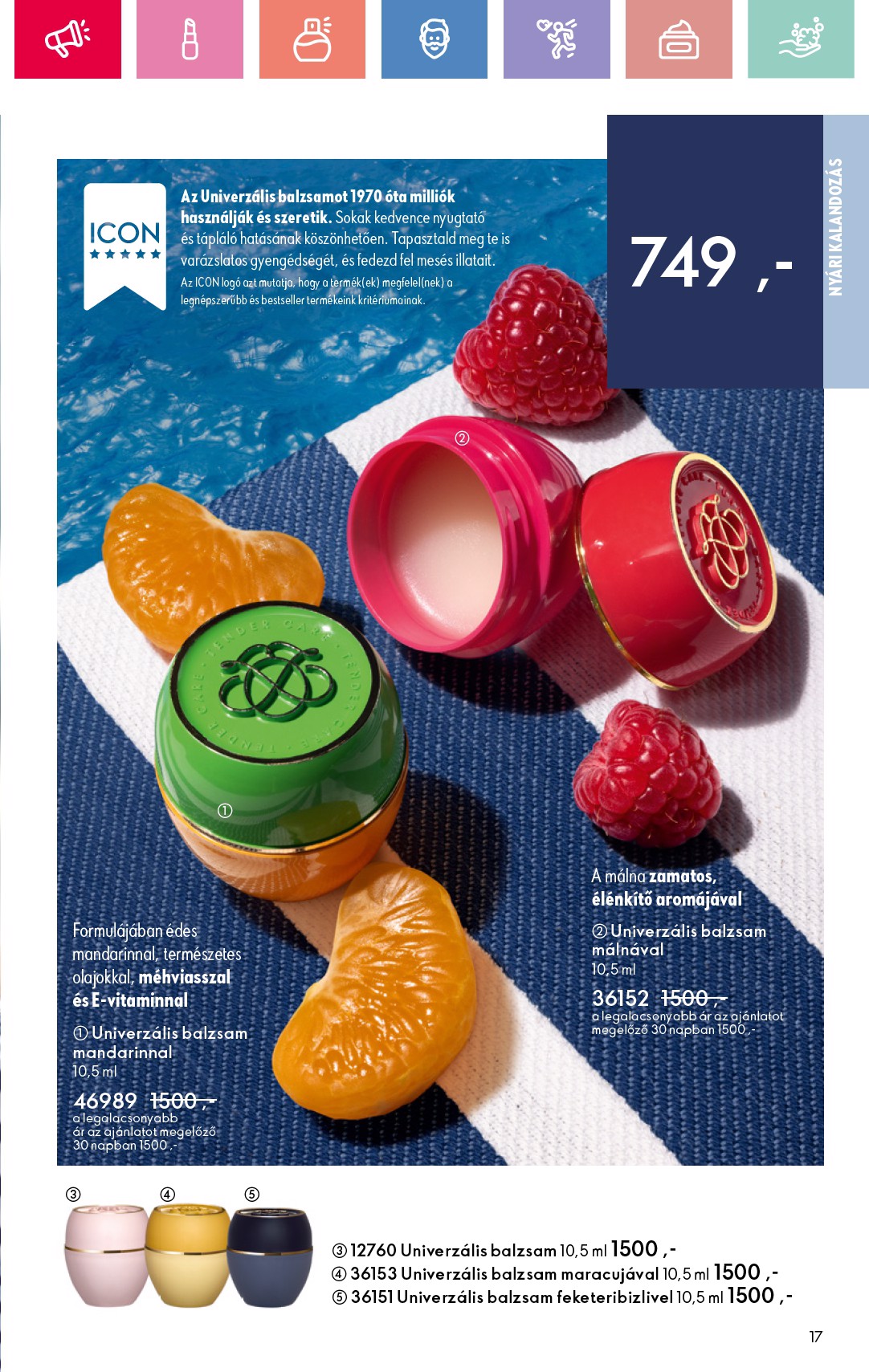 oriflame - Oriflame akciós újság, érvényes 06.15. - 07.05. - page: 17 oriflame - Oriflame akciós újság, érvényes 06.15. - 07.05. - page: 17