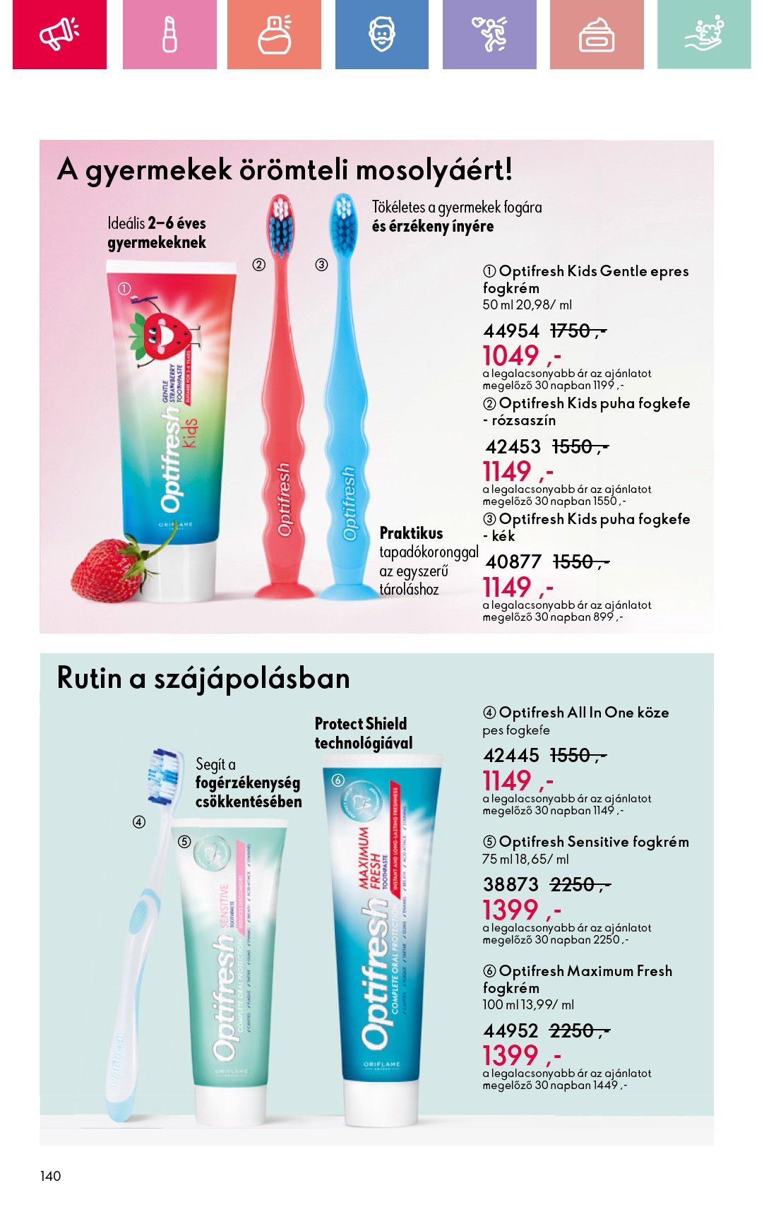 oriflame - Oriflame akciós újság, érvényes 06.15. - 07.05. - page: 140 oriflame - Oriflame akciós újság, érvényes 06.15. - 07.05. - page: 140