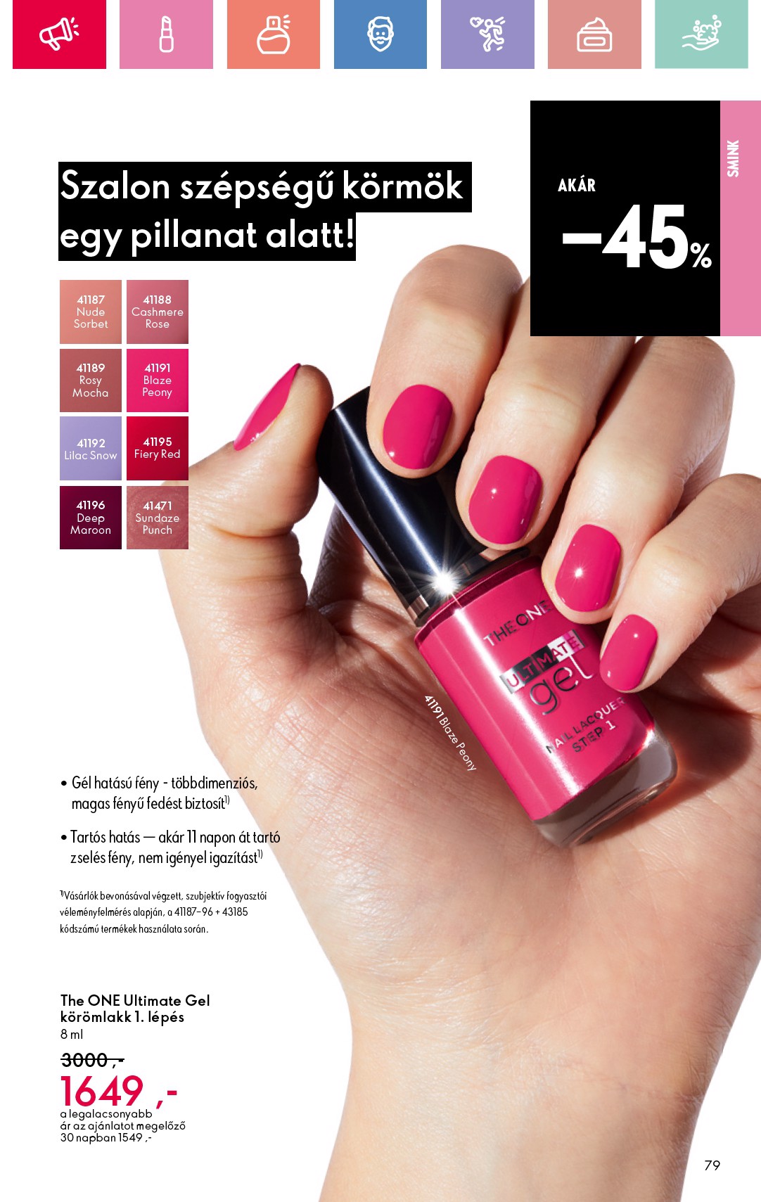 oriflame - Oriflame akciós újság, érvényes 06.15. - 07.05. - page: 79 oriflame - Oriflame akciós újság, érvényes 06.15. - 07.05. - page: 79