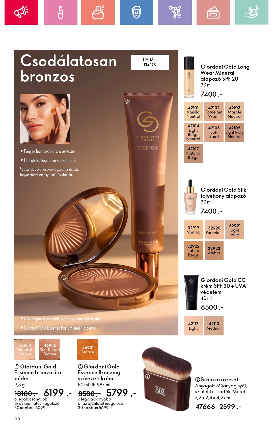 oriflame - Oriflame akciós újság, érvényes 06.15. - 07.05. - page: 66 oriflame - Oriflame akciós újság, érvényes 06.15. - 07.05. - page: 66