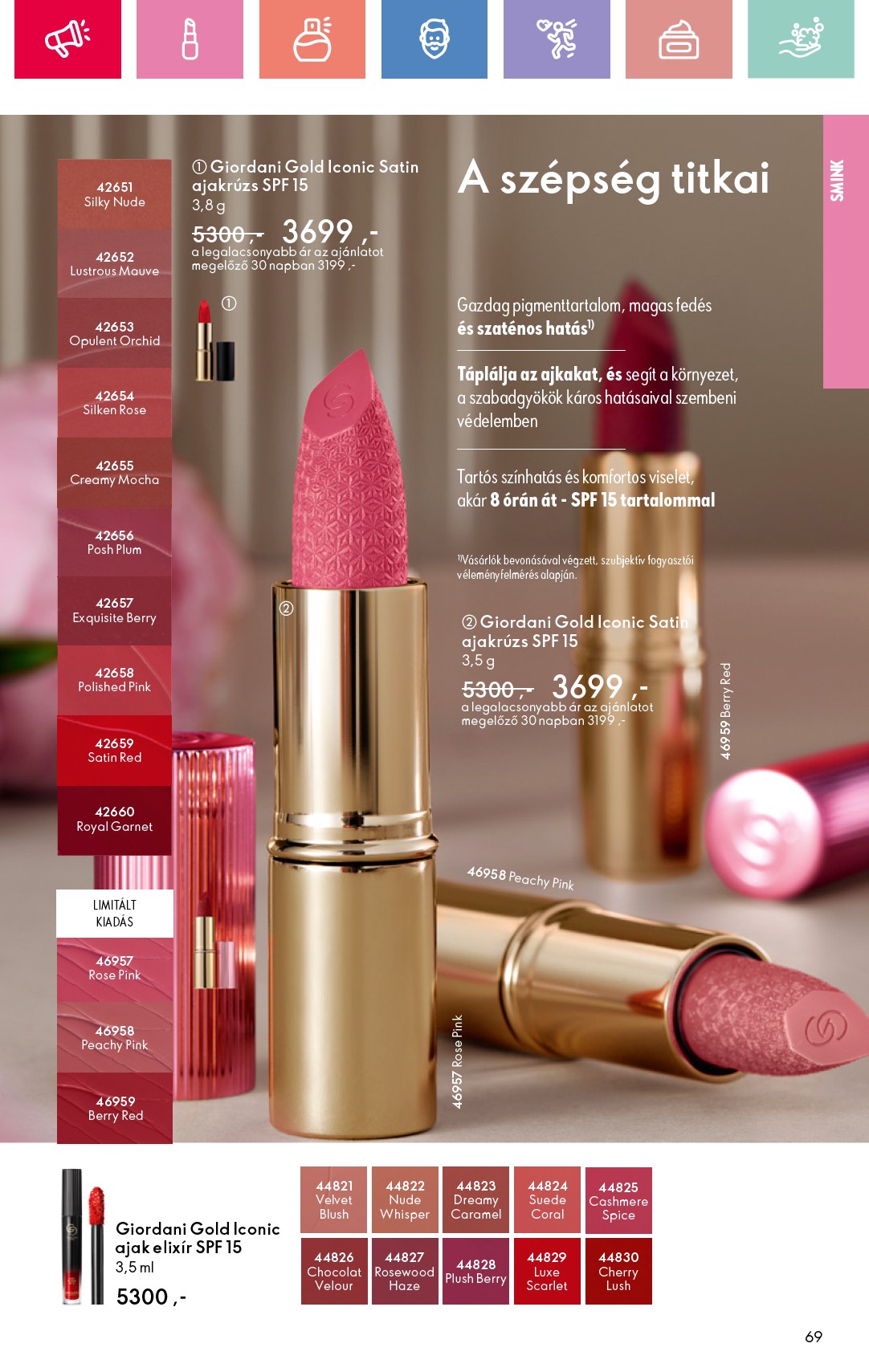 oriflame - Oriflame akciós újság, érvényes 06.15. - 07.05. - page: 69 oriflame - Oriflame akciós újság, érvényes 06.15. - 07.05. - page: 69