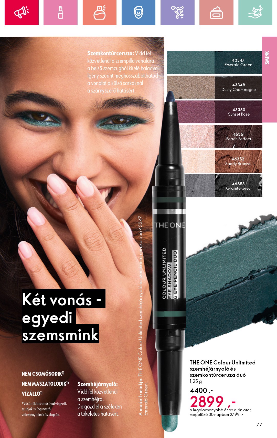 oriflame - Oriflame akciós újság, érvényes 06.15. - 07.05. - page: 77 oriflame - Oriflame akciós újság, érvényes 06.15. - 07.05. - page: 77