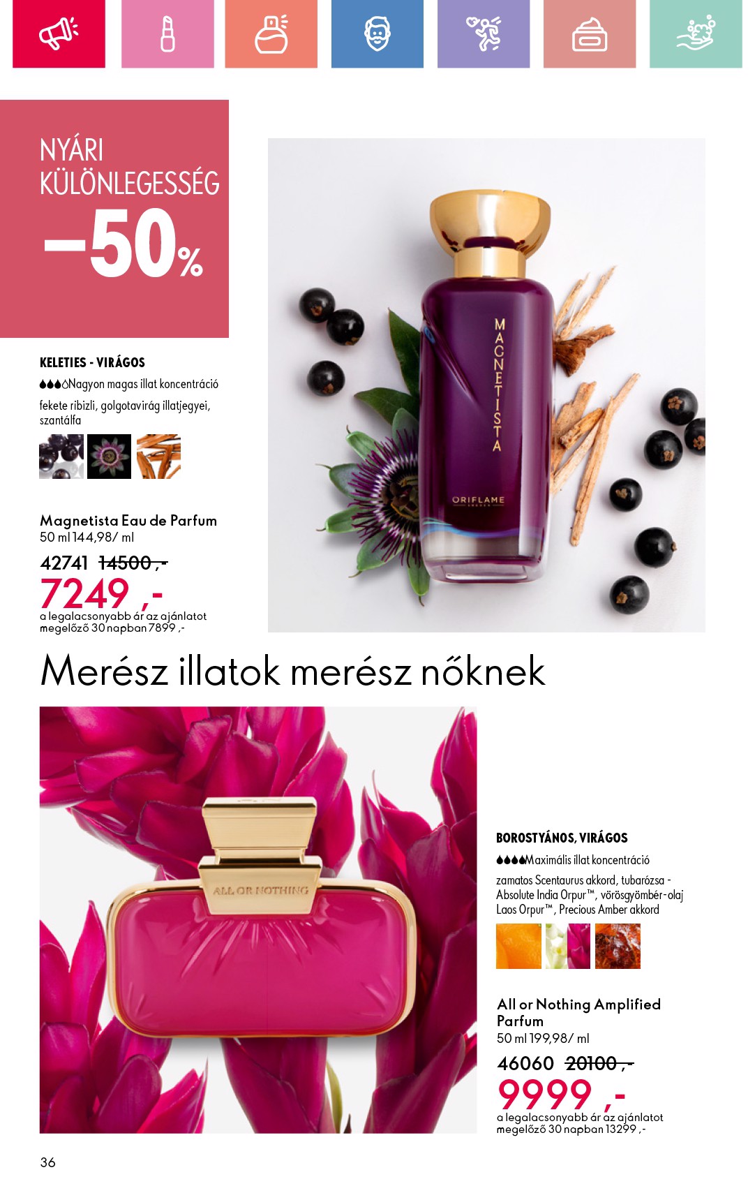 oriflame - Oriflame akciós újság, érvényes 06.15. - 07.05. - page: 36 oriflame - Oriflame akciós újság, érvényes 06.15. - 07.05. - page: 36
