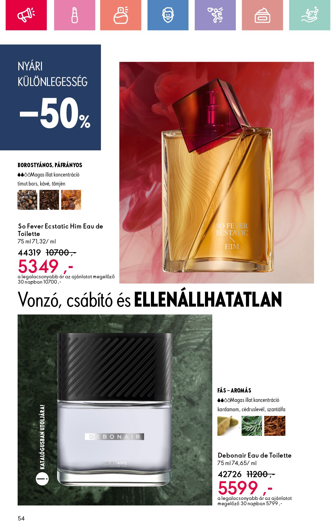 oriflame - Oriflame akciós újság, érvényes 06.15. - 07.05. - page: 54 oriflame - Oriflame akciós újság, érvényes 06.15. - 07.05. - page: 54