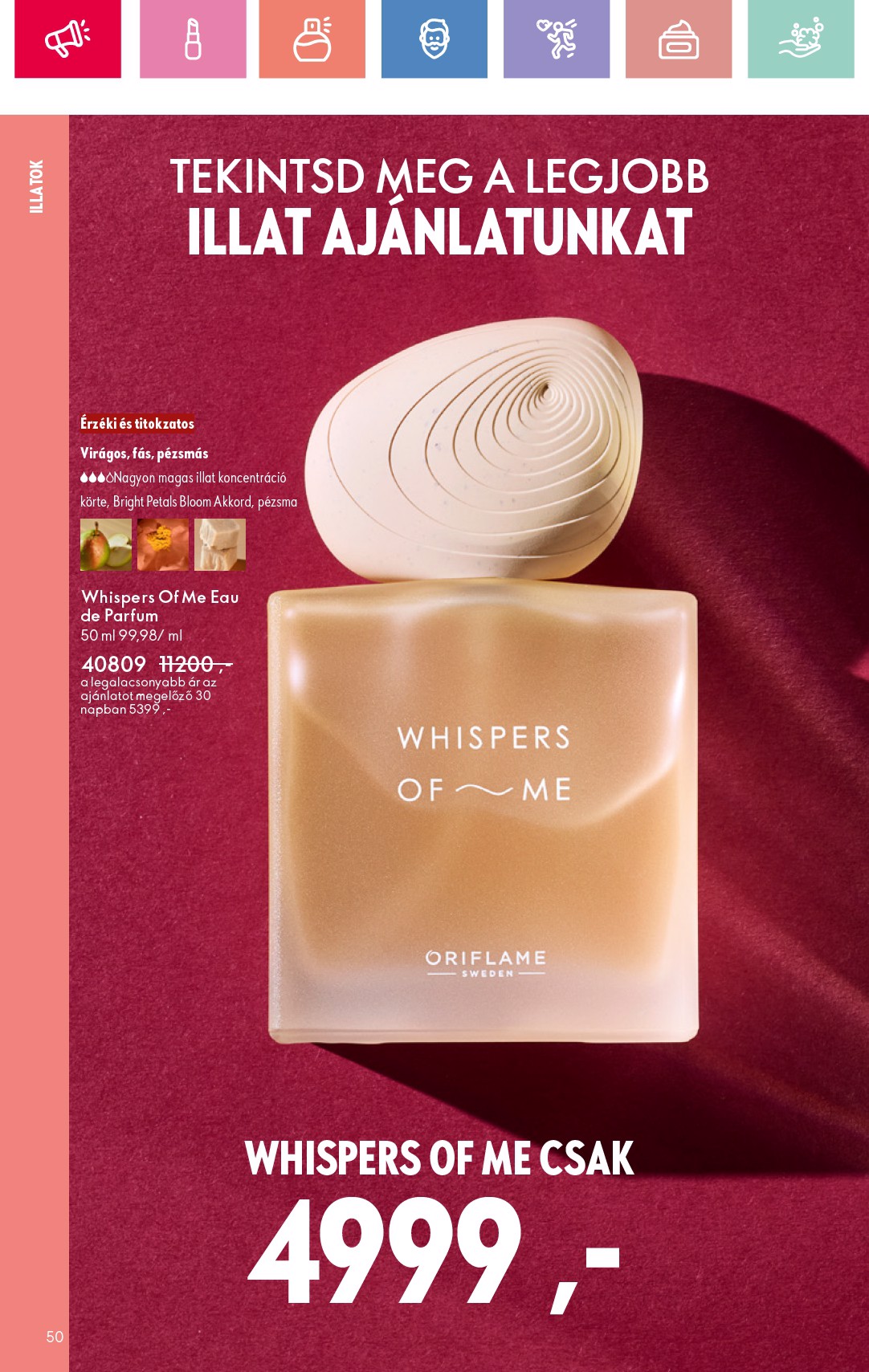 oriflame - Oriflame akciós újság, érvényes 06.15. - 07.05. - page: 50 oriflame - Oriflame akciós újság, érvényes 06.15. - 07.05. - page: 50